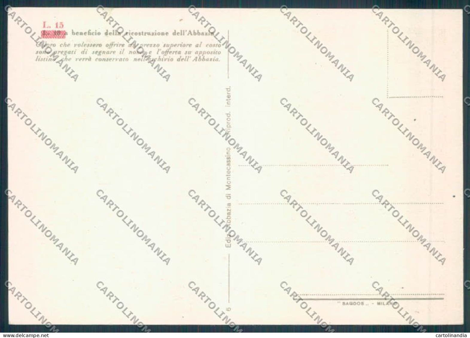 Frosinone Montecassino FG Cartolina ZF7253 - Frosinone