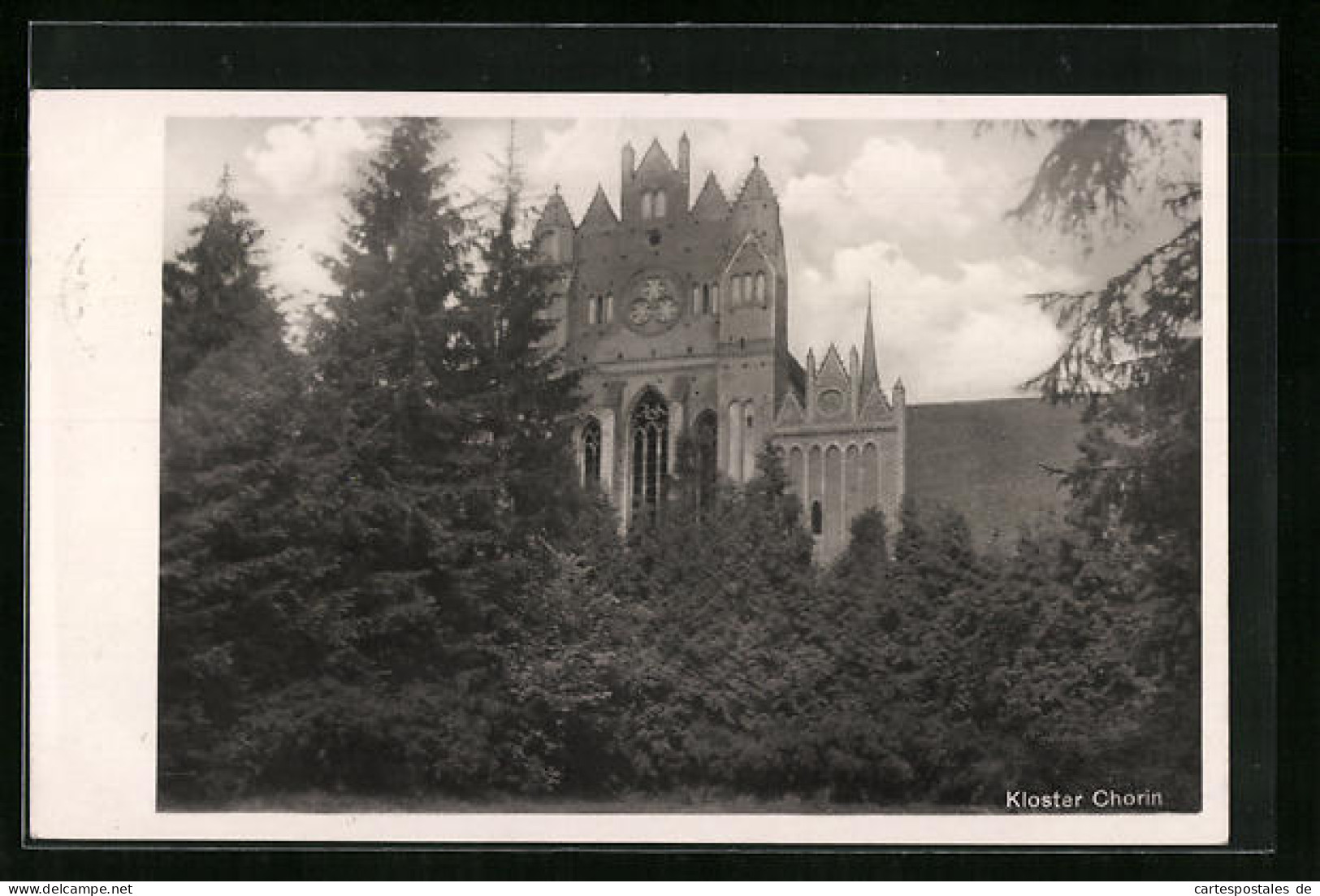 AK Kloster Chorin, Blick Auf Die Klosterfront  - Chorin