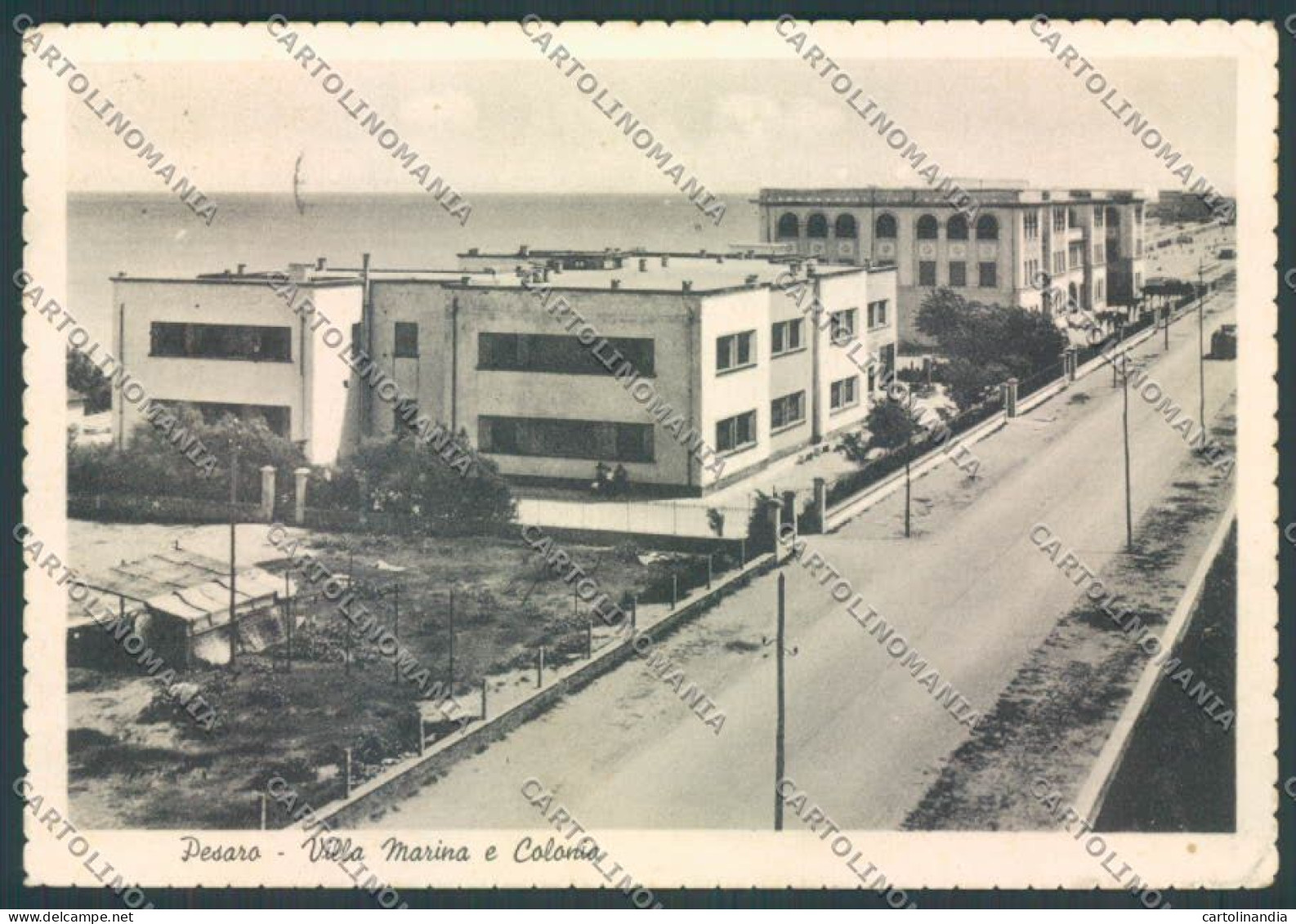 Pesaro Città Colonia FG Cartolina ZF7869 - Pesaro