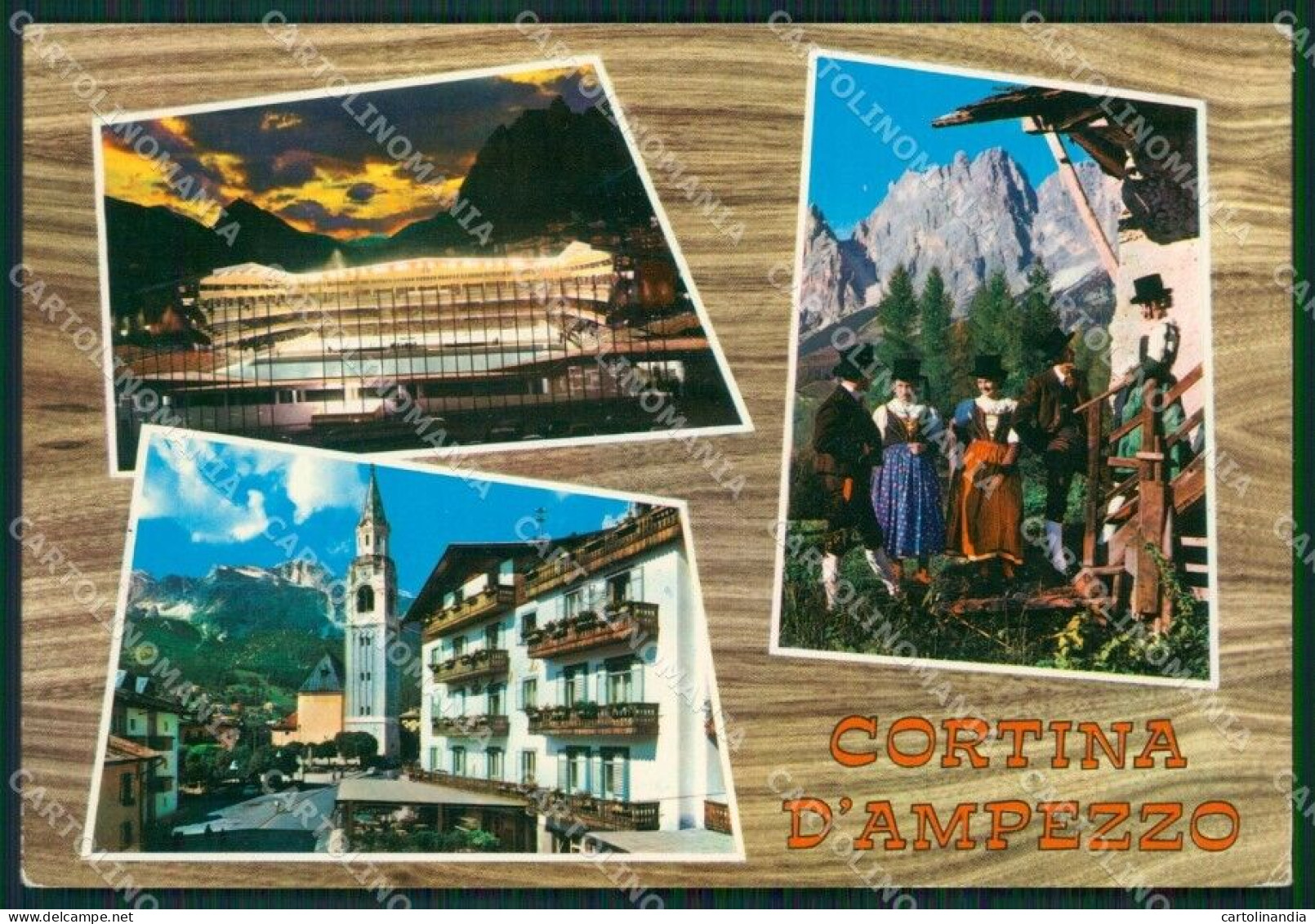 Belluno Cortina D'Ampezzo Foto FG Cartolina ZKM7000 - Belluno