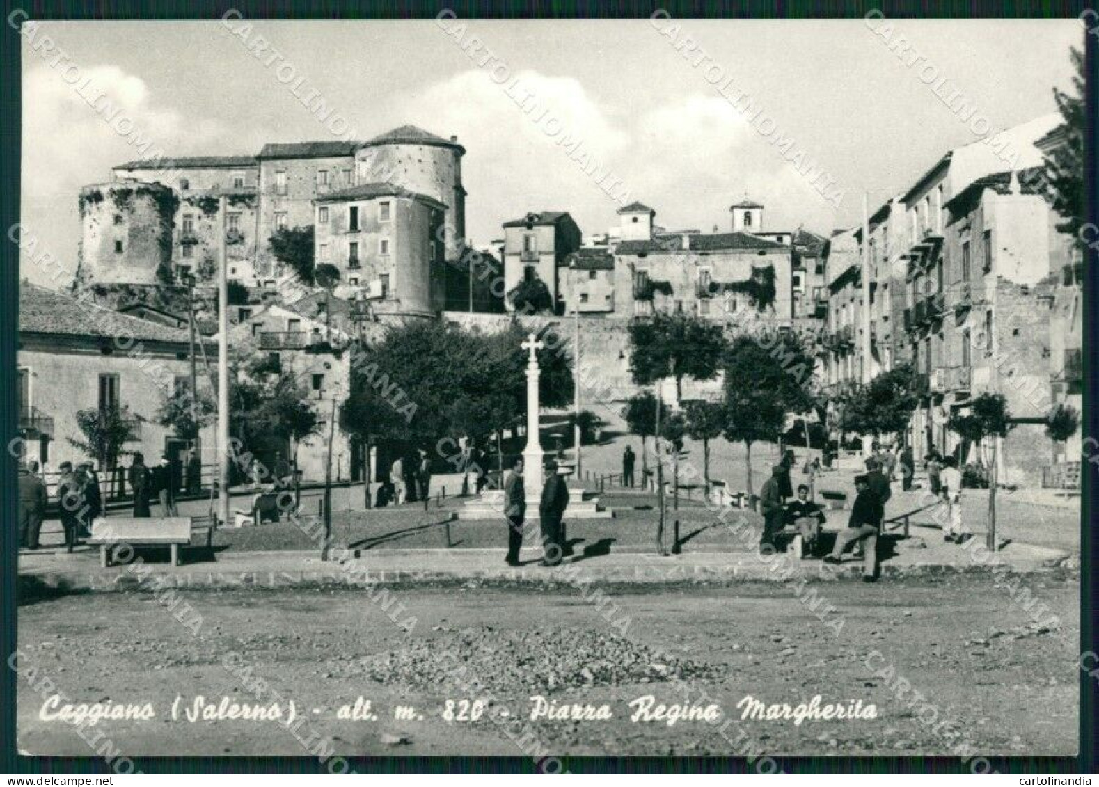 Salerno Caggiano Foto FG Cartolina ZK1154 - Salerno