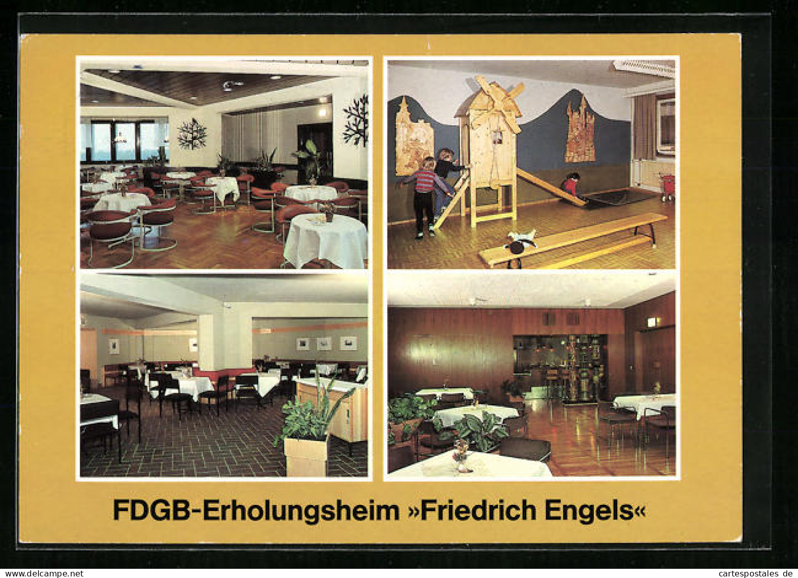 AK Templin /U. M., FDGB-Erholungsheim Friedrich Engels  - Templin