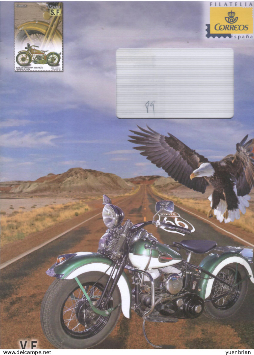 Spain, Postal Stationery, Pre-Stamped Envelope, Bird, Birds, Penguin, Parrot, Rooster, Mint - Eagles & Birds Of Prey
