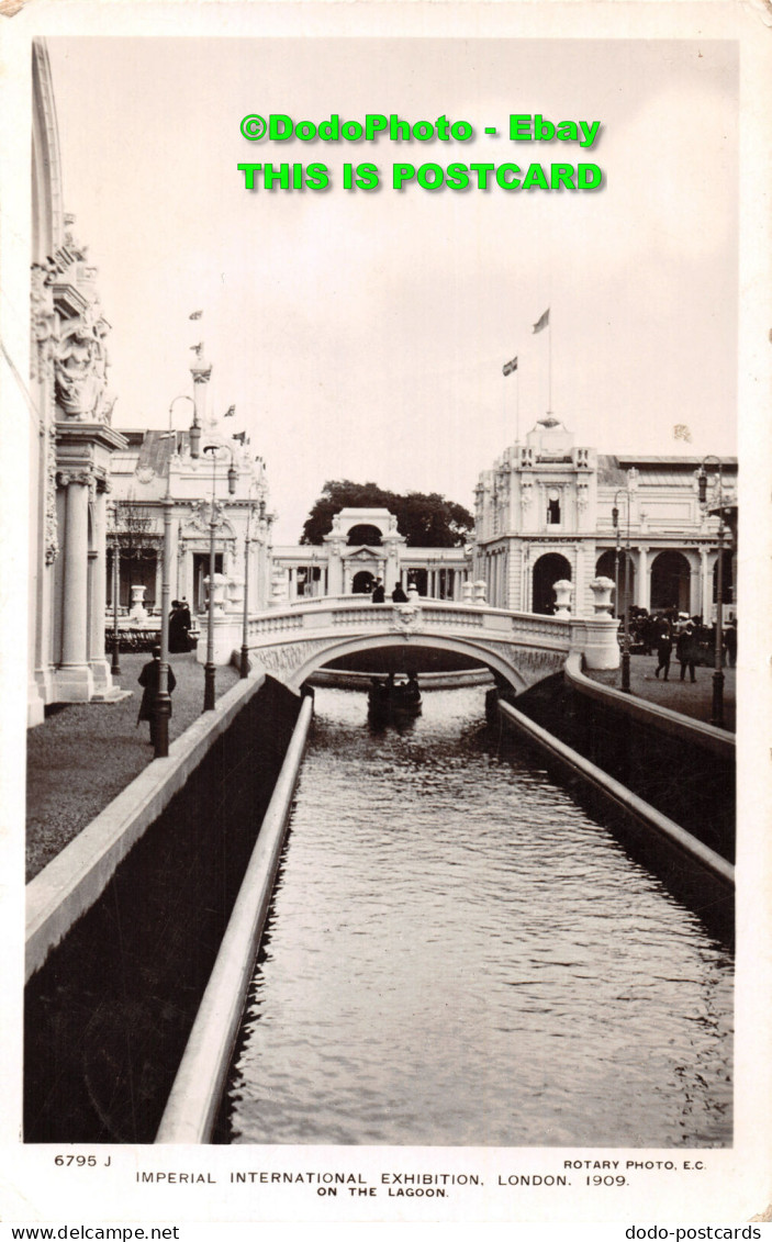 R432987 6795 J. Imperial International Exhibition. London. 1909. On The Lagoon. - Autres & Non Classés