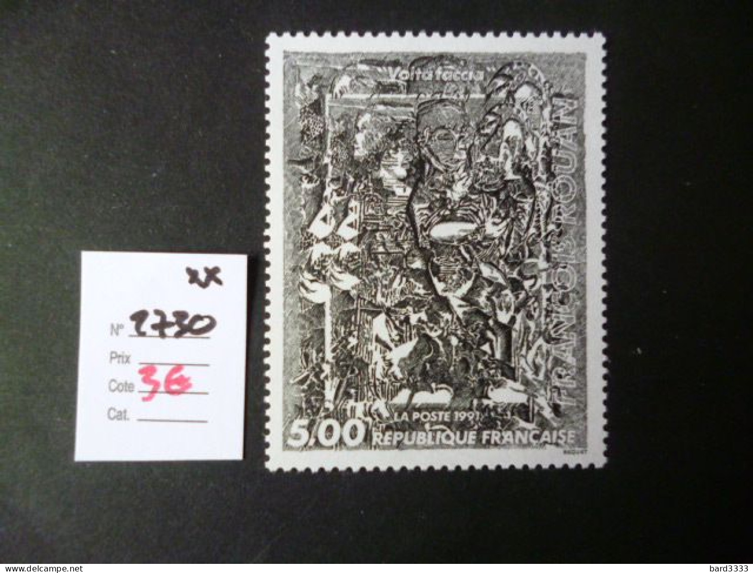 Timbre France Neuf ** 1991  2730 Cote 3,00 € - Unused Stamps