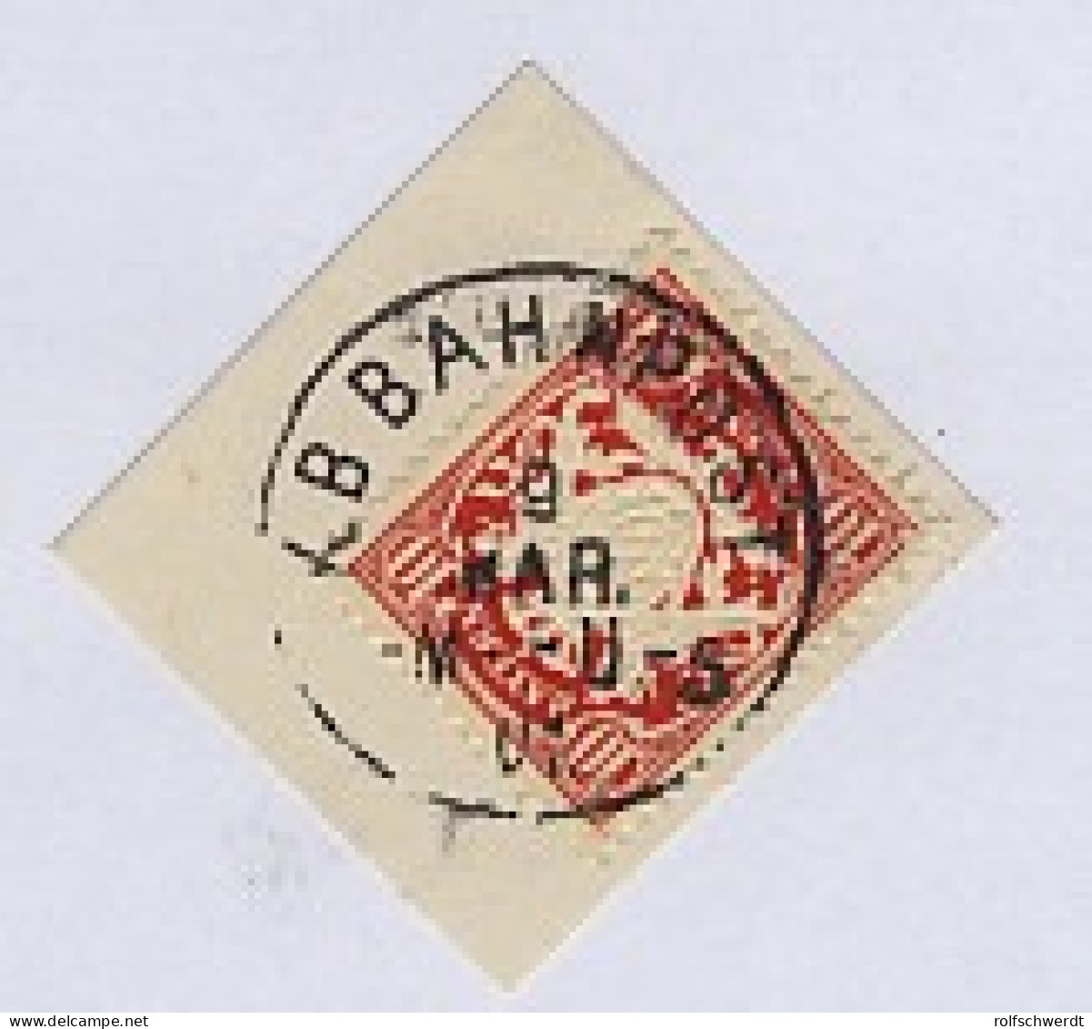 KB BAHNPOST M-U-5 9 MAR 01 (München-Ulm) Auf Bf.-Stück - Sonstige & Ohne Zuordnung