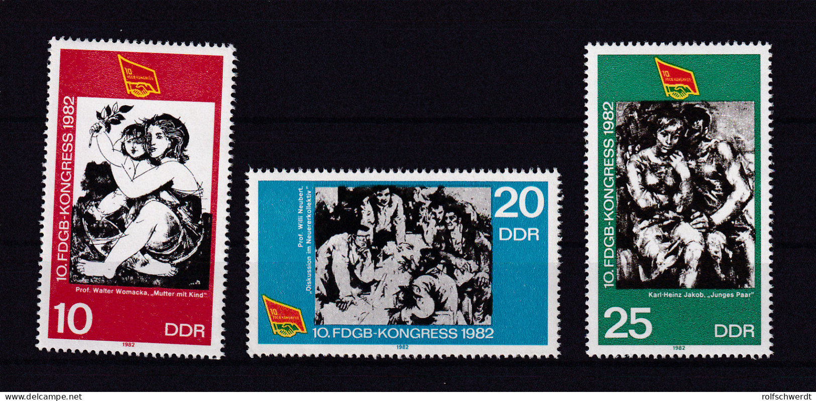 10. FDGB-Kongress 1982 ** - Andere & Zonder Classificatie