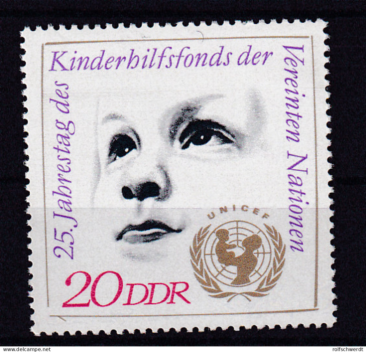 25 Jahre UNICEF ** - Sonstige & Ohne Zuordnung