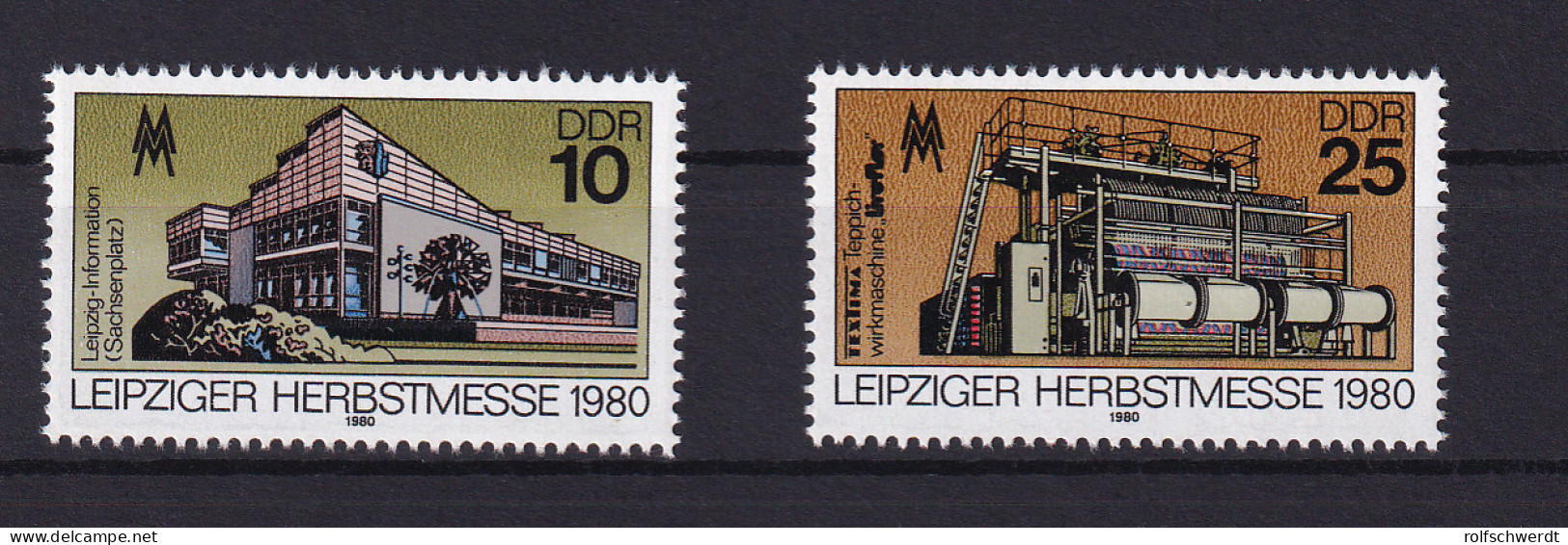 Leipziger Herbstmesse 1980 ** - Autres & Non Classés