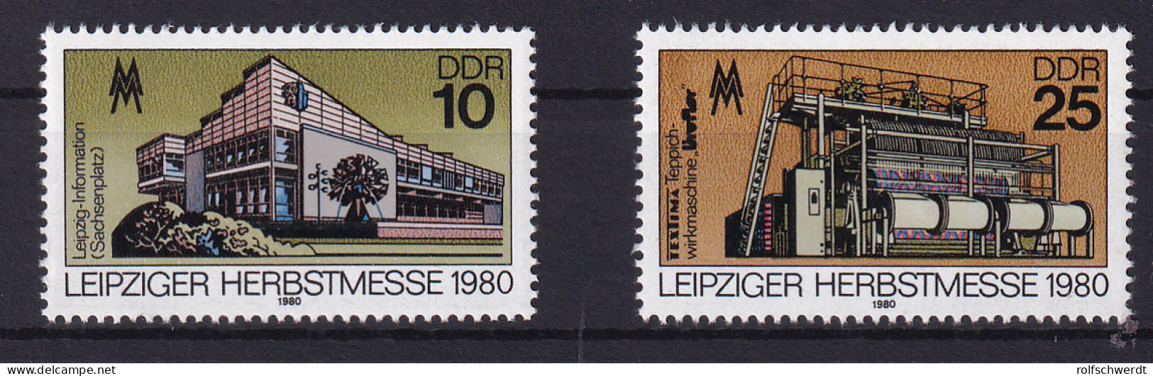 Leipziger Herbstmesse 1980 ** - Andere & Zonder Classificatie