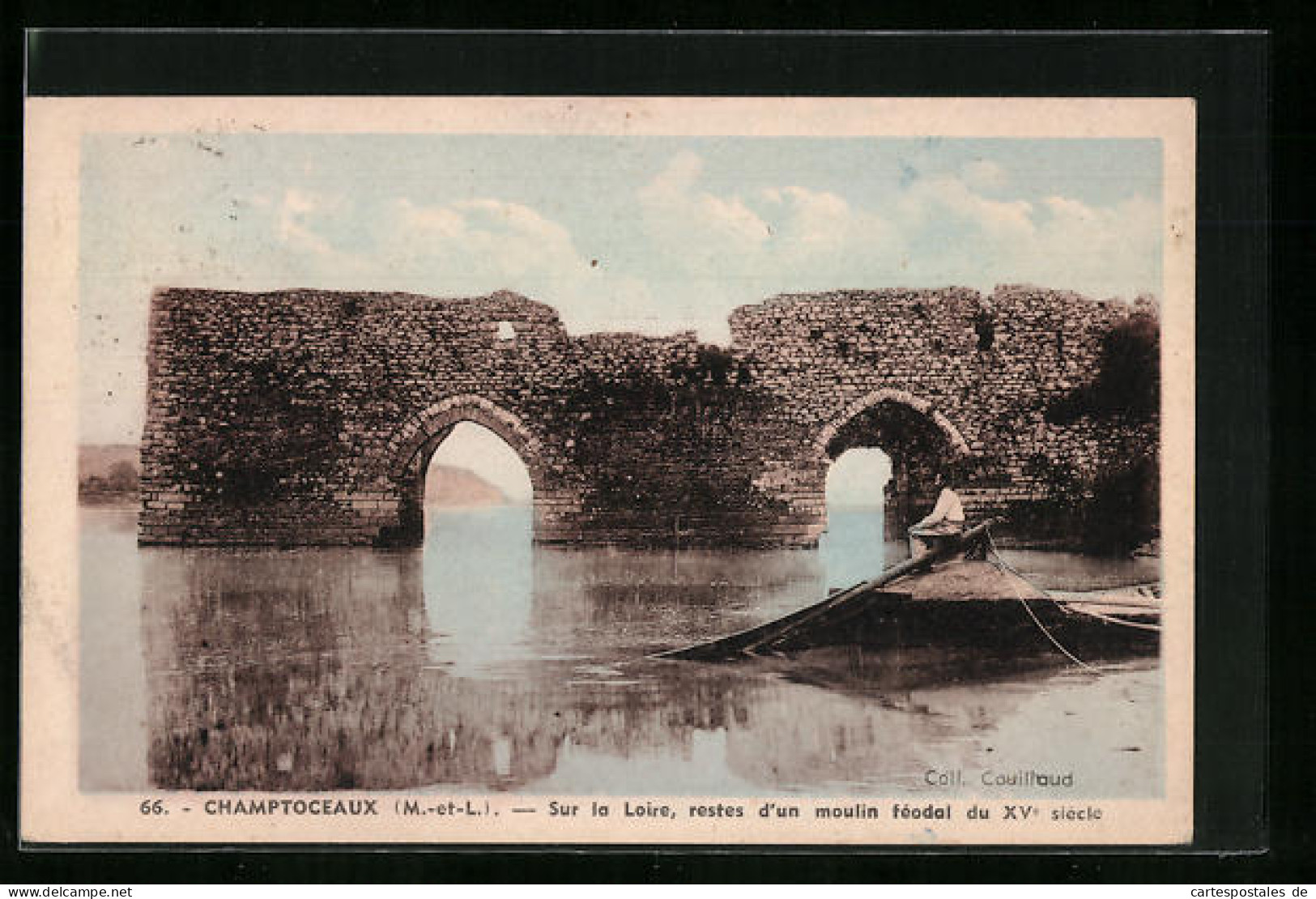 CPA Champtoceaux, Sur La Loire, Restes D'un Moulin Feodal Du XVe Siecle  - Champtoceaux