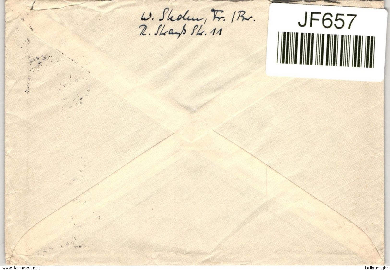 BRD Bund 208 Auf Brief Als Mehrfachfrankatur #JF657 - Autres & Non Classés
