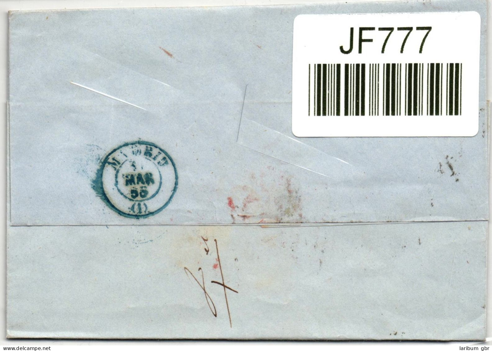 Spanien 25 Auf Brief Als Einzelfrankatur #JF777 - Autres & Non Classés