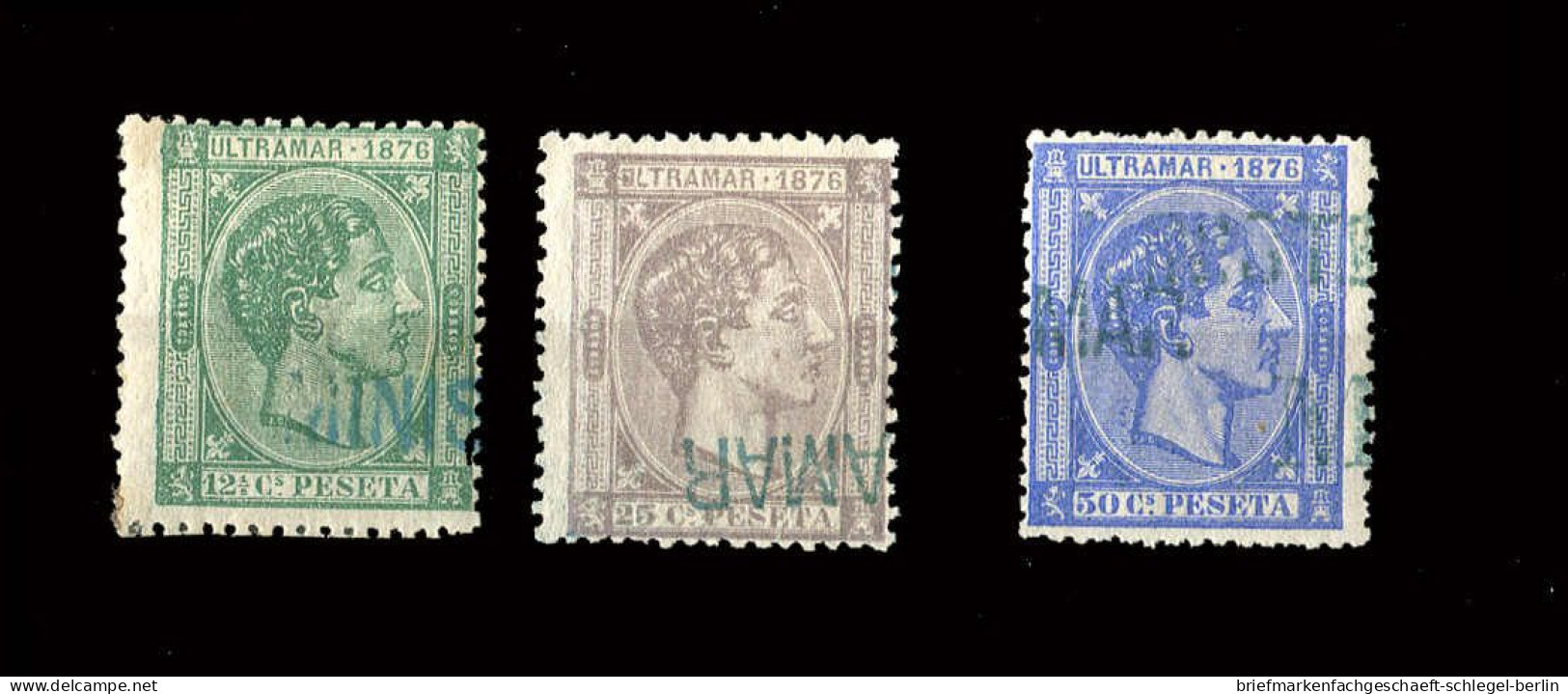 Cuba, 1876, 13-16 Spec., Ungebraucht, Ohne Gummi - Cuba