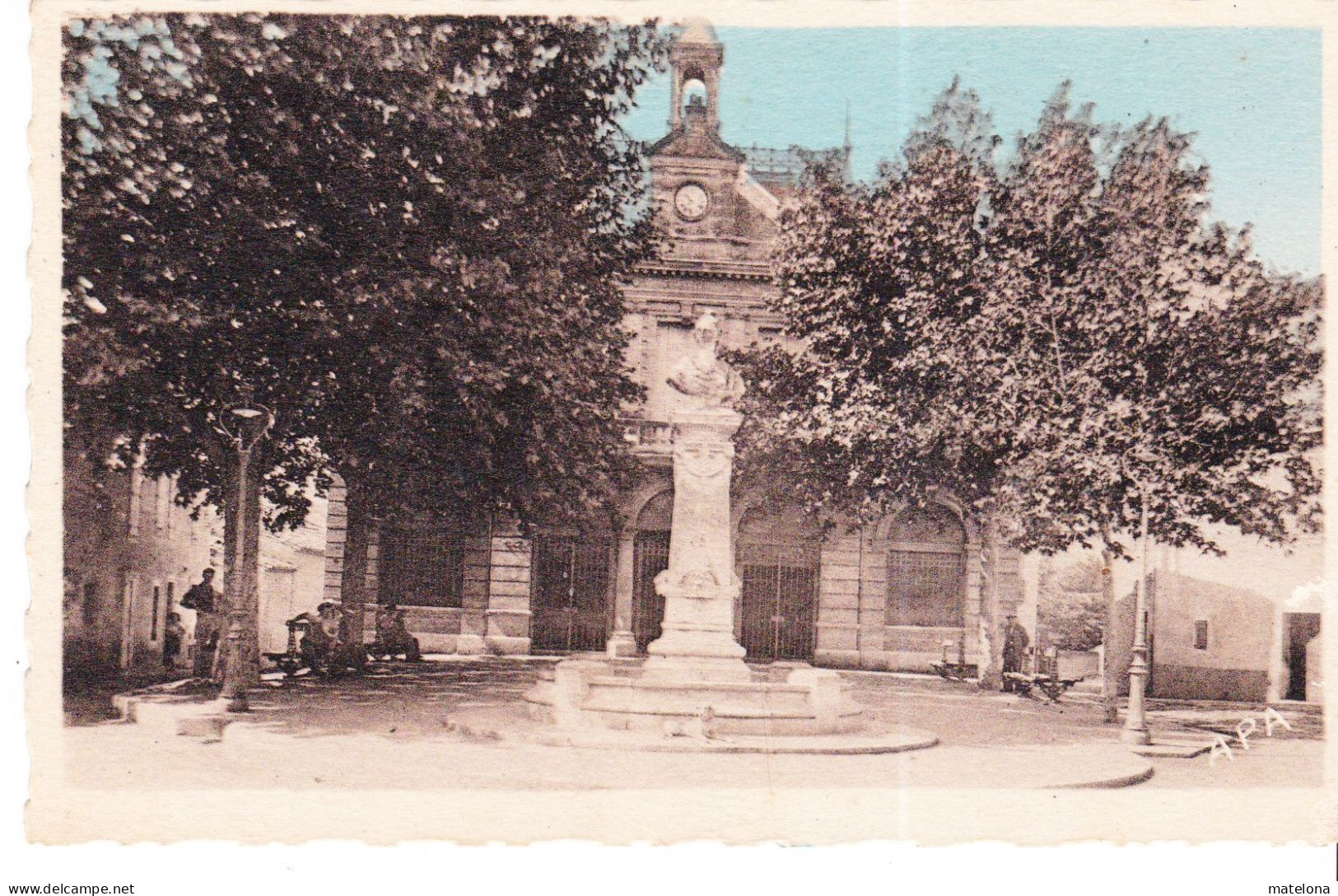 34 - HERAULT THEZAN LES BEZIERS LA MAIRIE - Autres & Non Classés