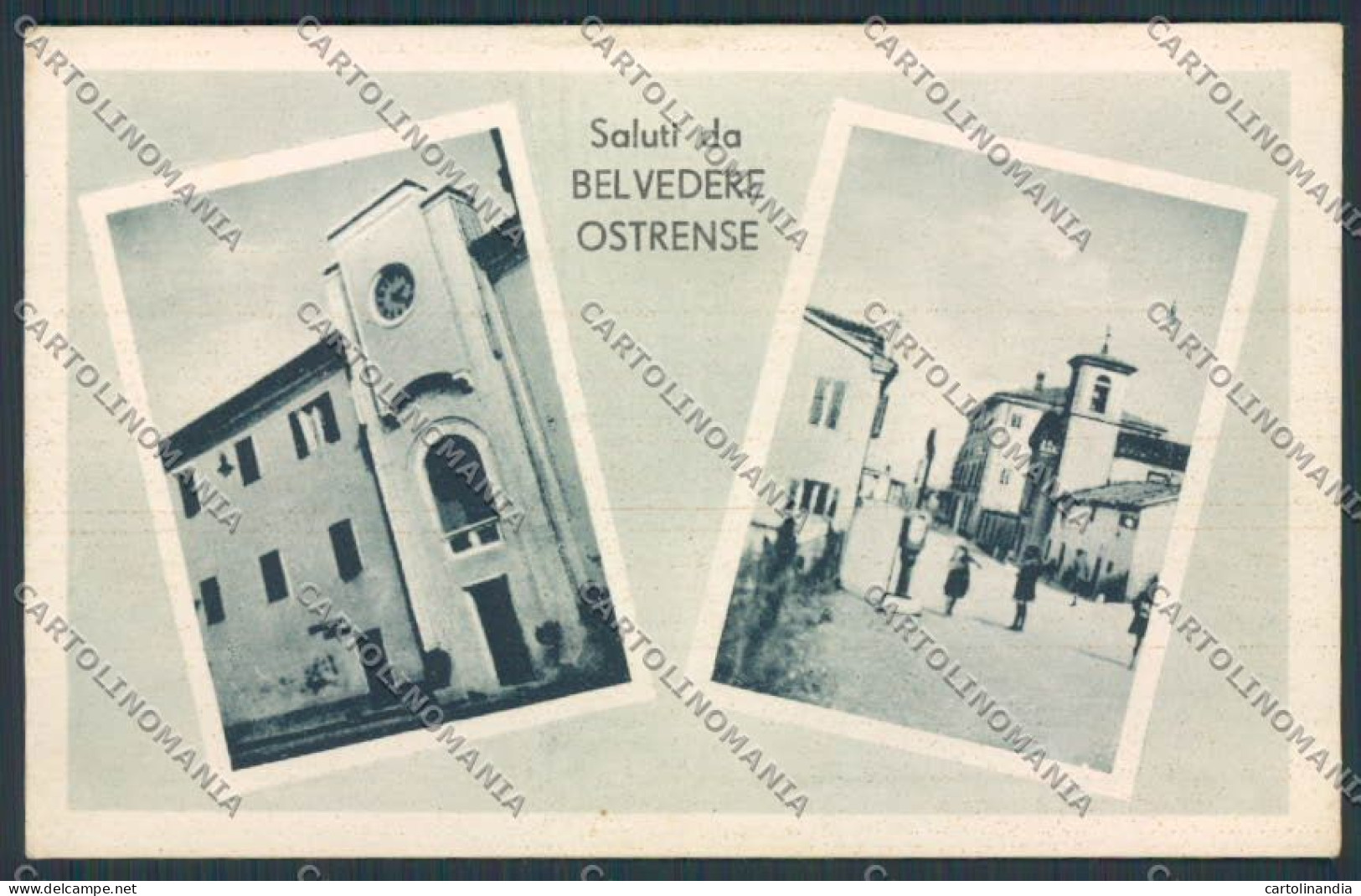 Ancona Belvedere Ostrense Cartolina RB0878 - Ancona