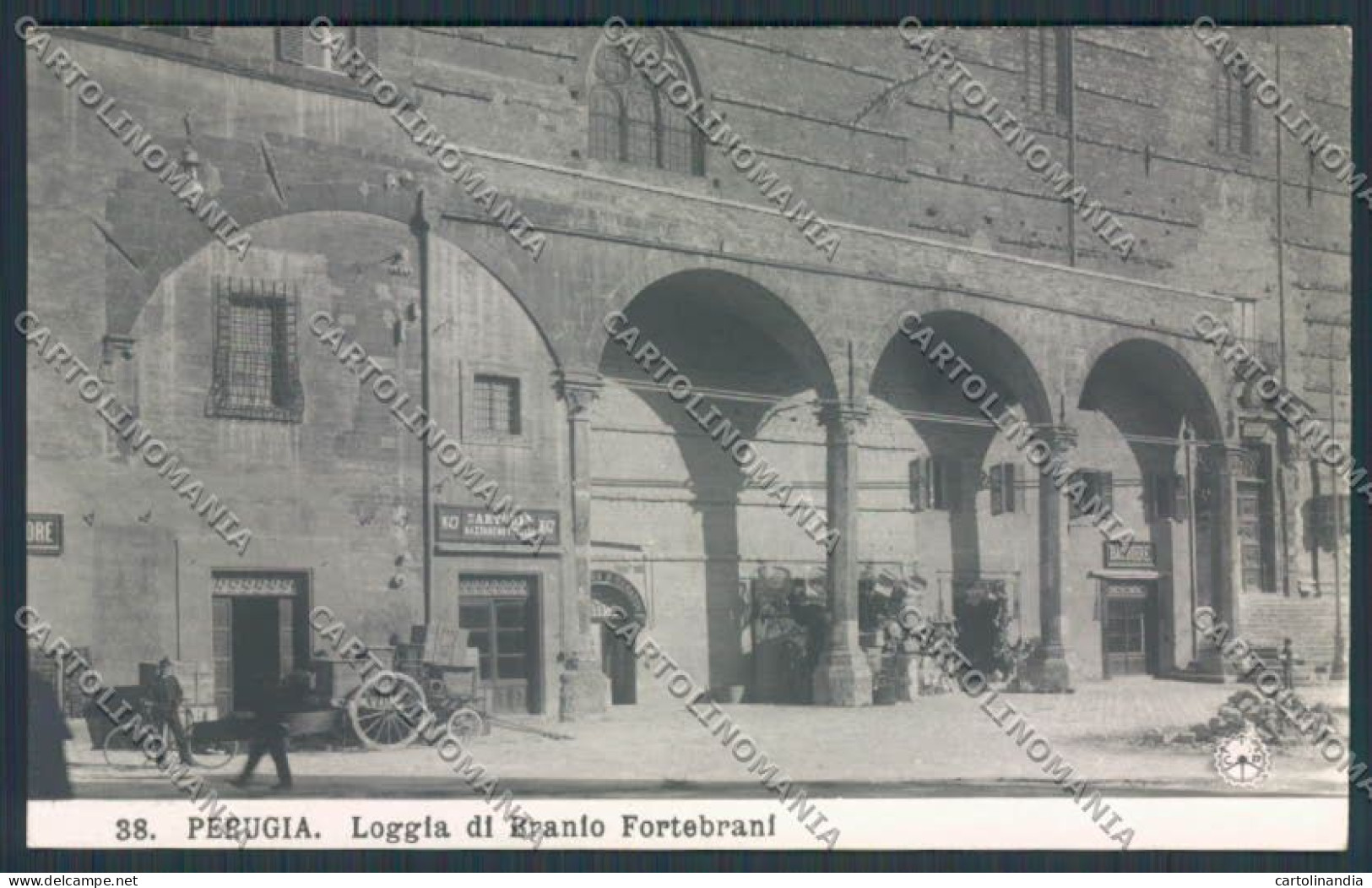 Perugia NPG Foto Cartolina RB0800 - Perugia