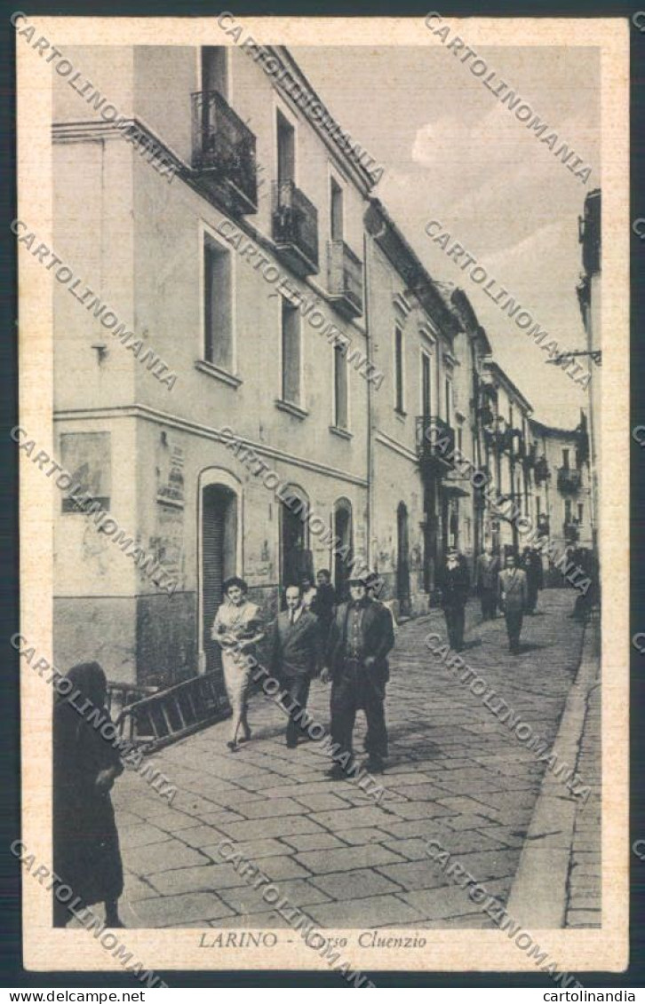 Campobasso Larino Cartolina ZG2080 - Campobasso