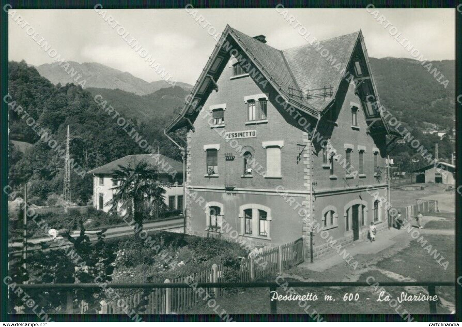 Torino Pessinetto Stazione Foto FG Cartolina ZK2990 - Sonstige & Ohne Zuordnung