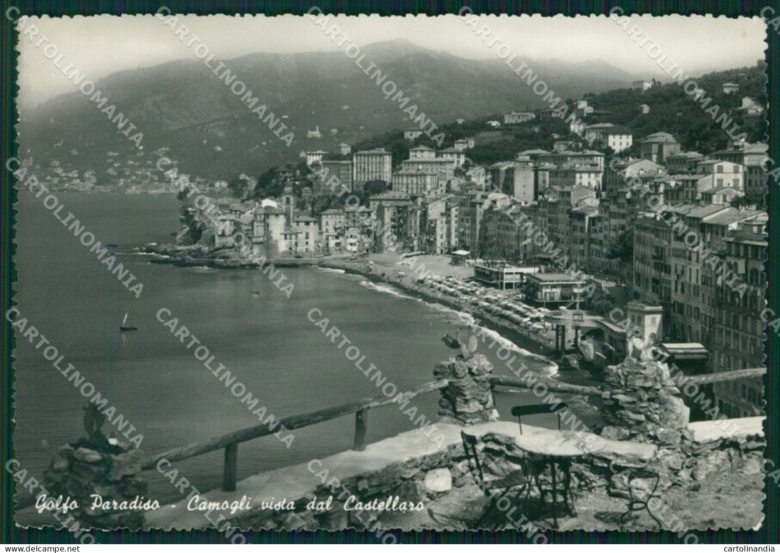 Genova Camogli FG Foto Cartolina KB5600 - Genova (Genua)