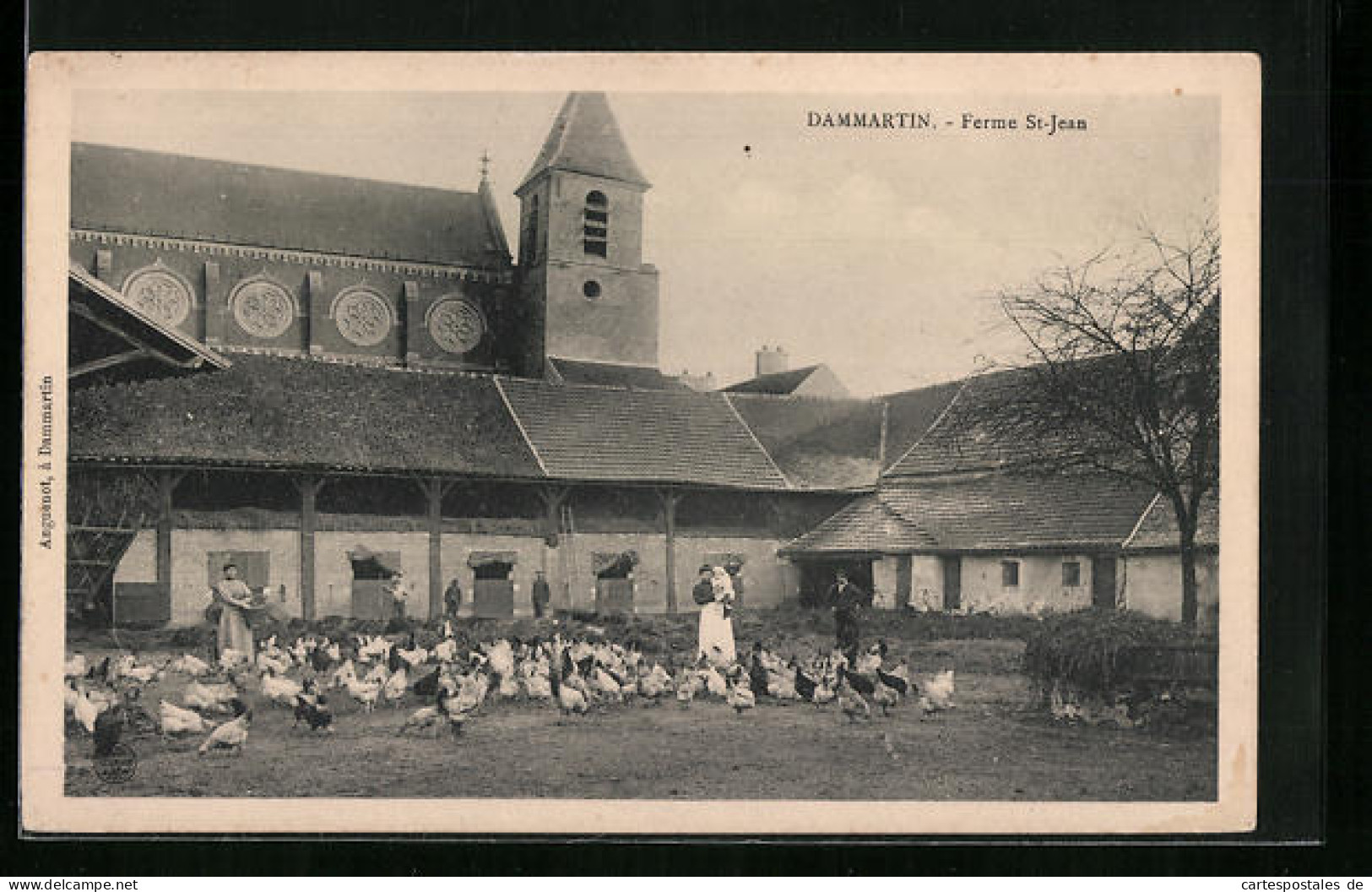 CPA Dammartin, Ferme St-Jean  - Autres & Non Classés