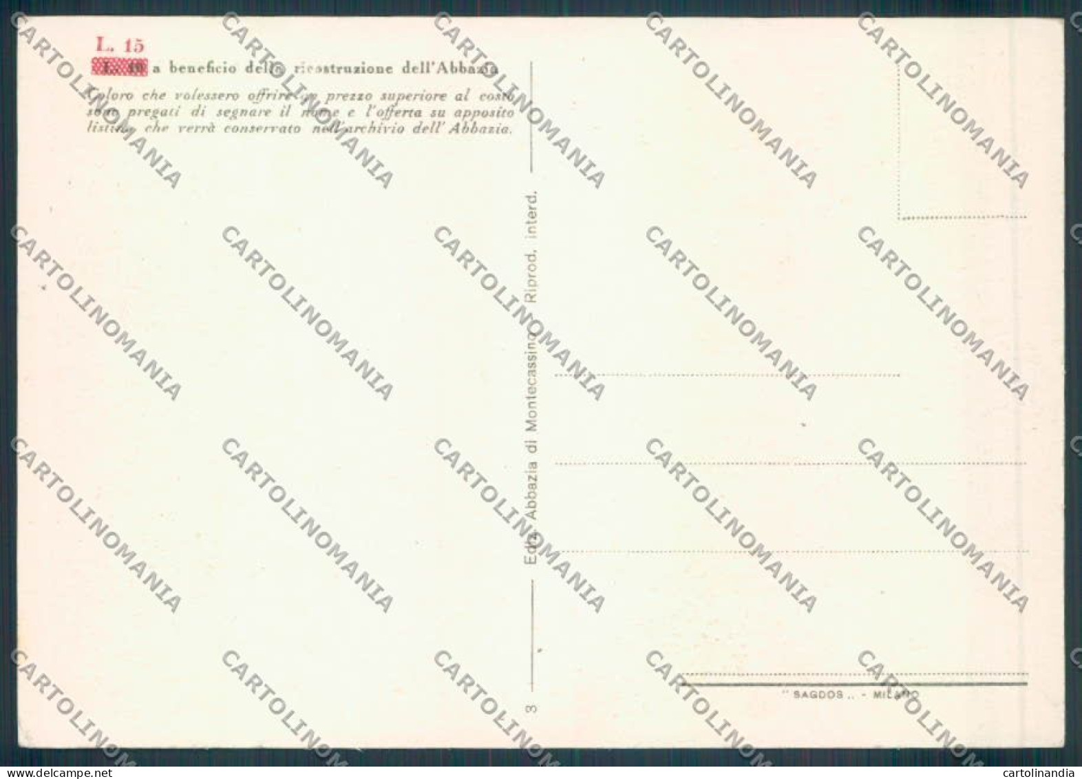 Frosinone Montecassino FG Cartolina ZF7230 - Frosinone