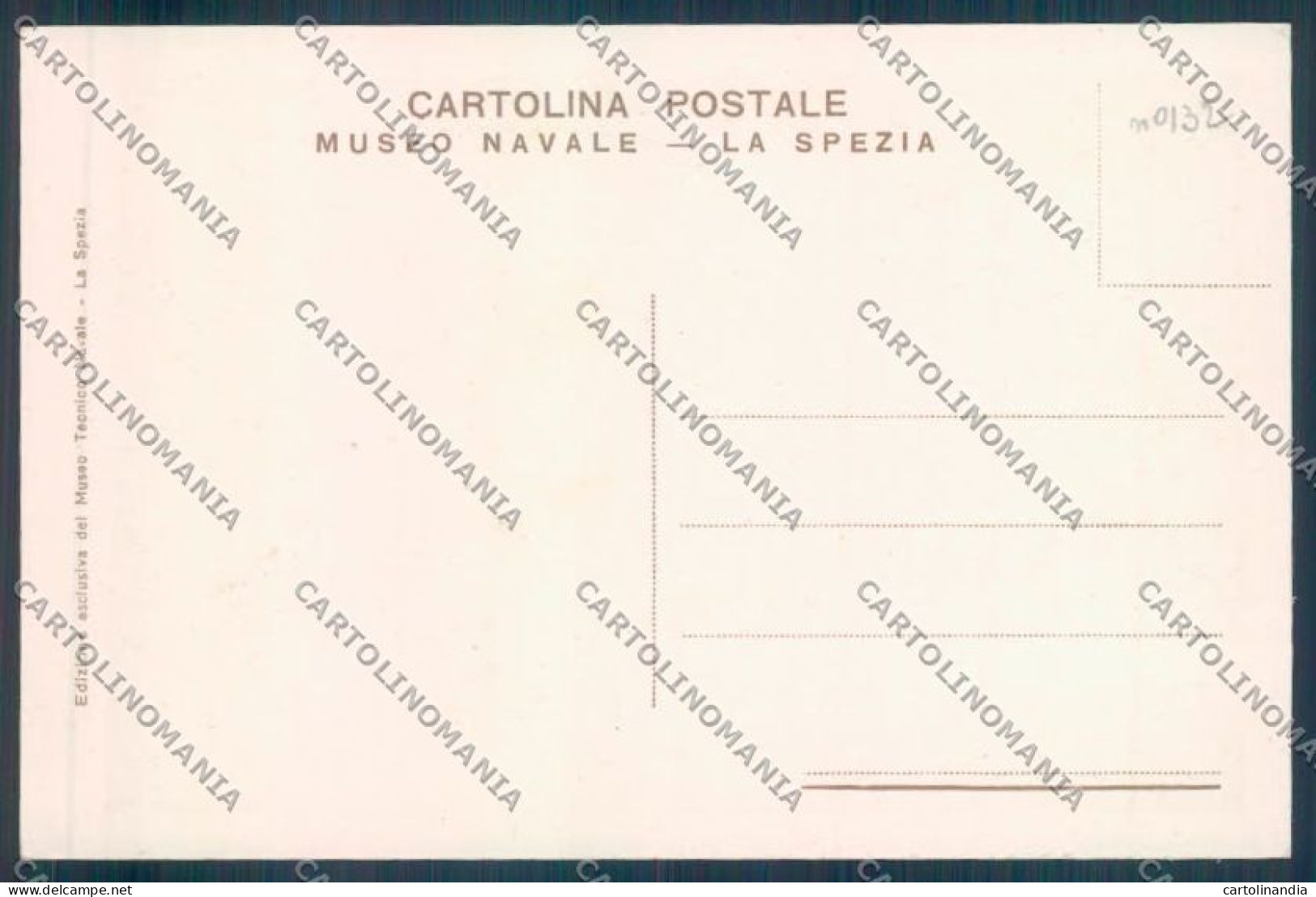 La Spezia Città Museo Navale Cartolina ZT7016 - La Spezia