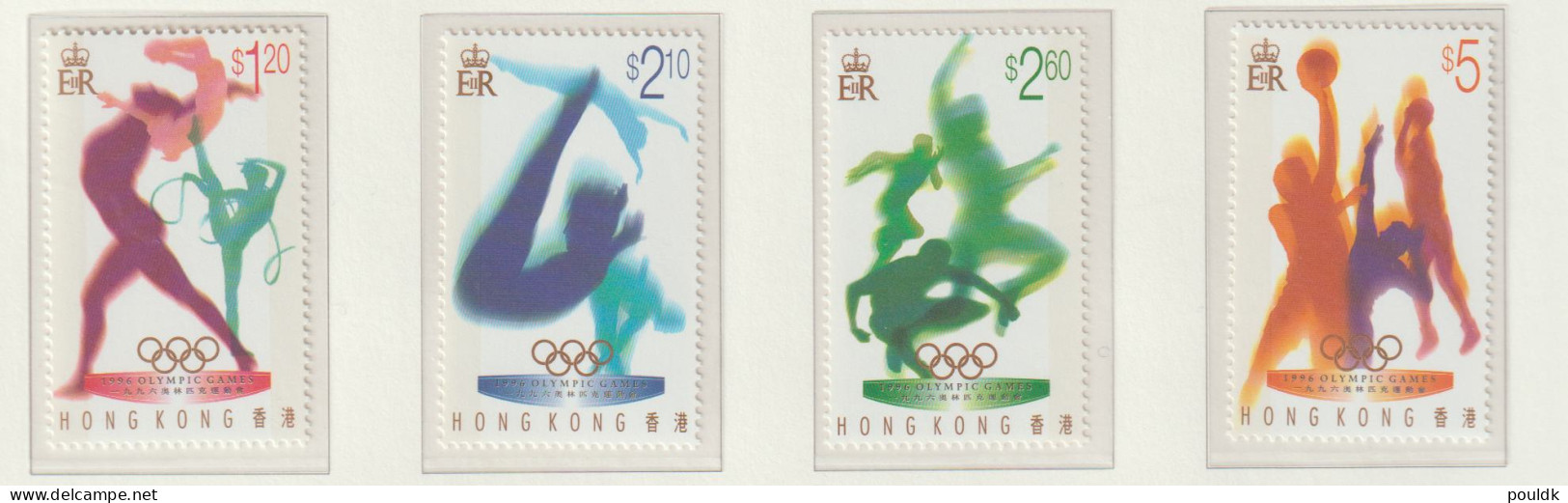 Hong Kong 1996 Olympic Games In Atlanta Souvenir Sheet + Set MNH/**. Postal Weight Approx 99 Gramms. Please - Summer 1996: Atlanta