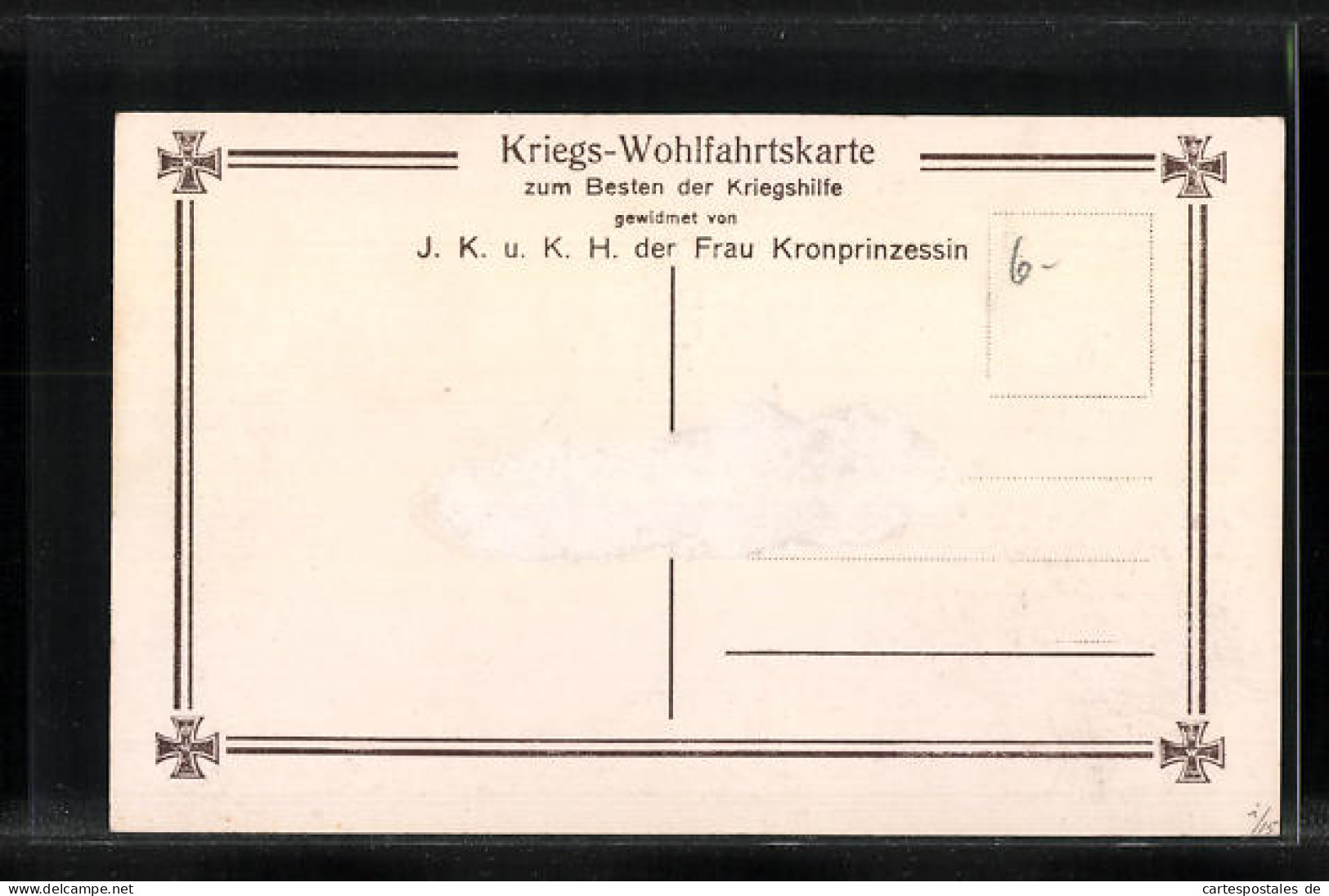 AK Die Söhne Des Kronprinzenpaares Wilhelm Von Preussen In Feldgrau  - Koninklijke Families