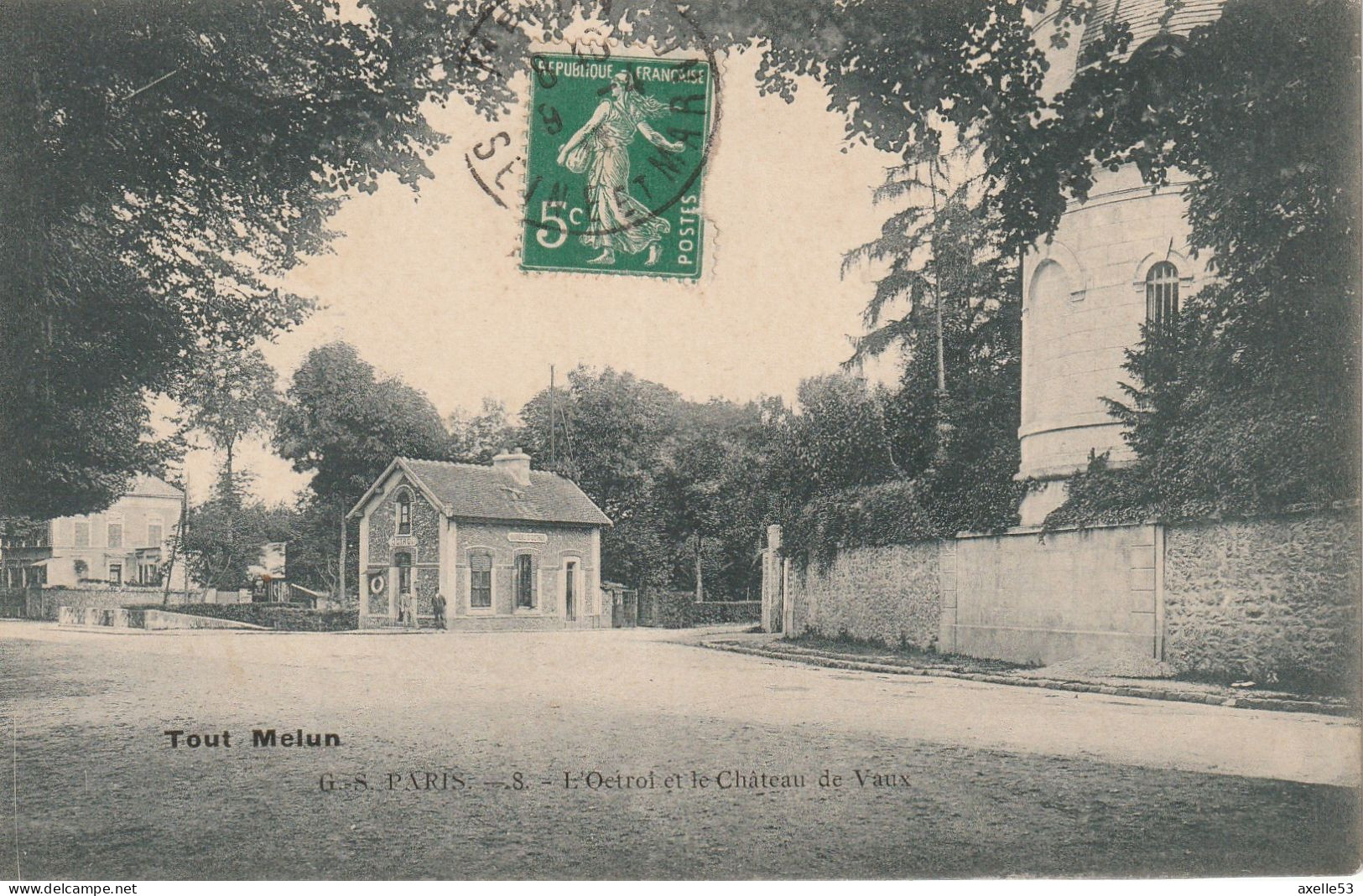 Melun 77 (10170) Tout Melun - L'Octroi Et Le Château De Vaux - Melun