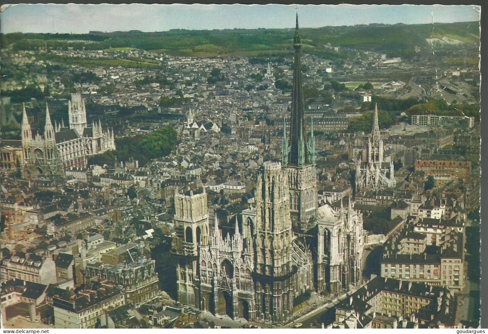 En Avion Sur Rouen - La Cathédrale, St-Maclou Et St-Ouen - (P) - Rouen