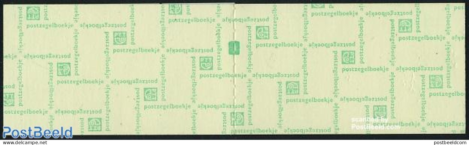 Netherlands 1975 6x30+4x5c MET TELBLOK, Mint NH, Stamp Booklets - Nuevos