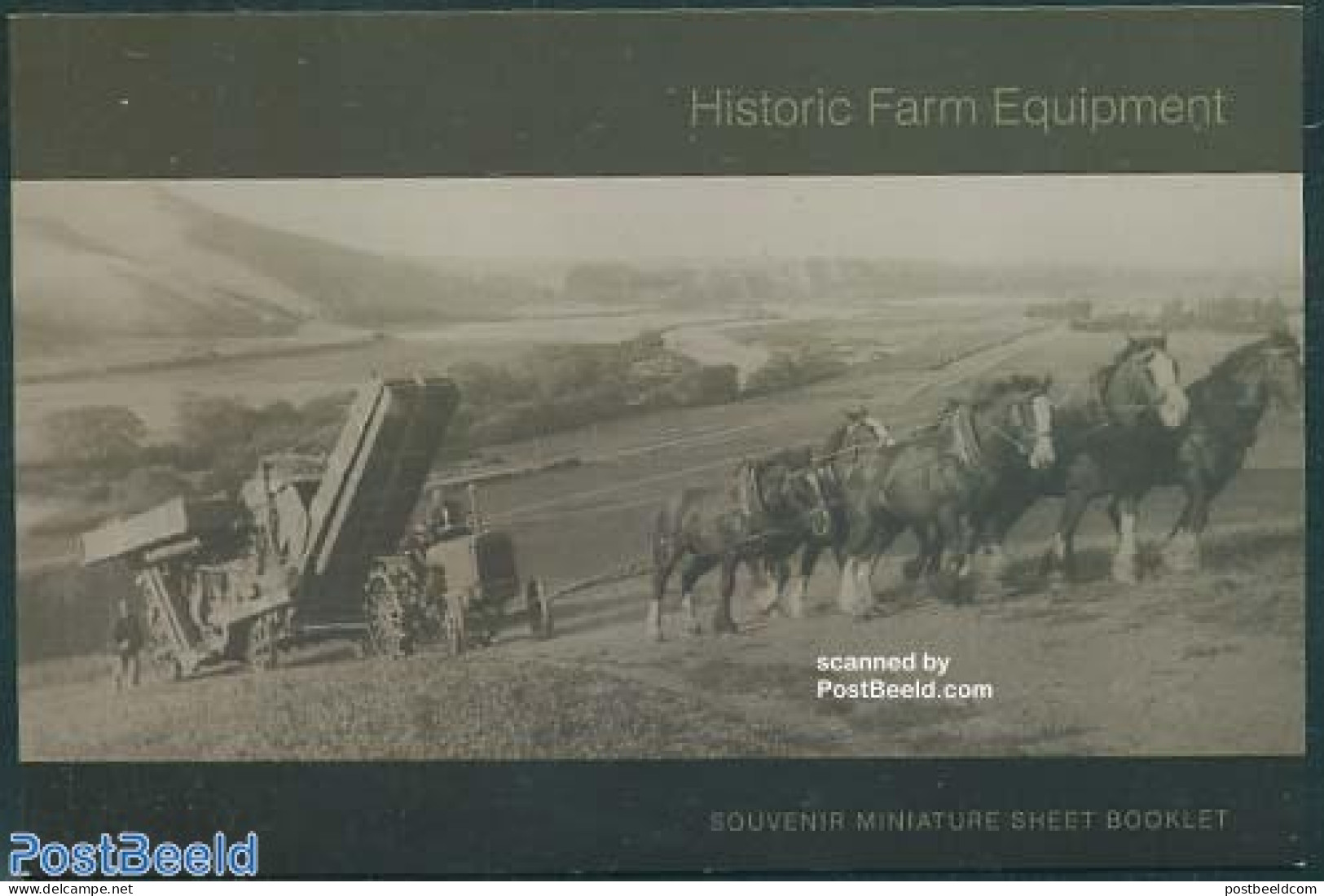 New Zealand 2004 Farm Tools Booklet With 6 Diff. Sheets, Mint NH, Various - Stamp Booklets - Agriculture - Nuevos