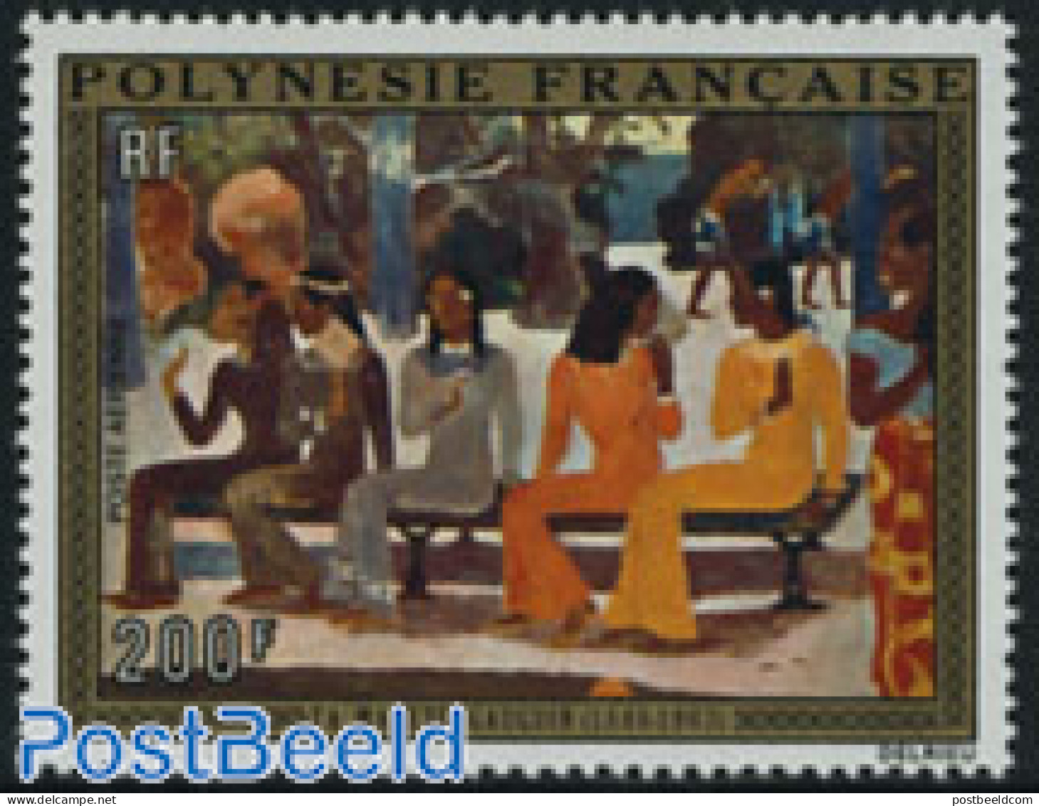 French Polynesia 1973 Paul Gaugin 1v, Mint NH, Art - Modern Art (1850-present) - Paintings - Paul Gauguin - Nuovi