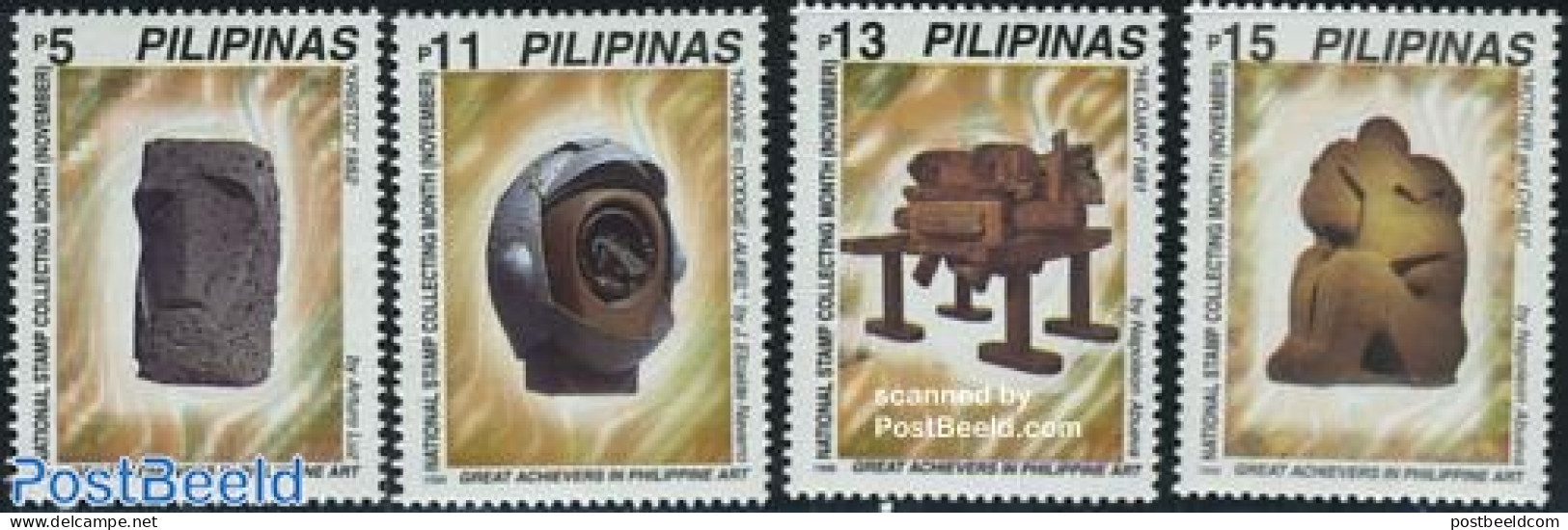 Philippines 1999 Archaeology 4v, Mint NH, History - Archaeology - Archéologie