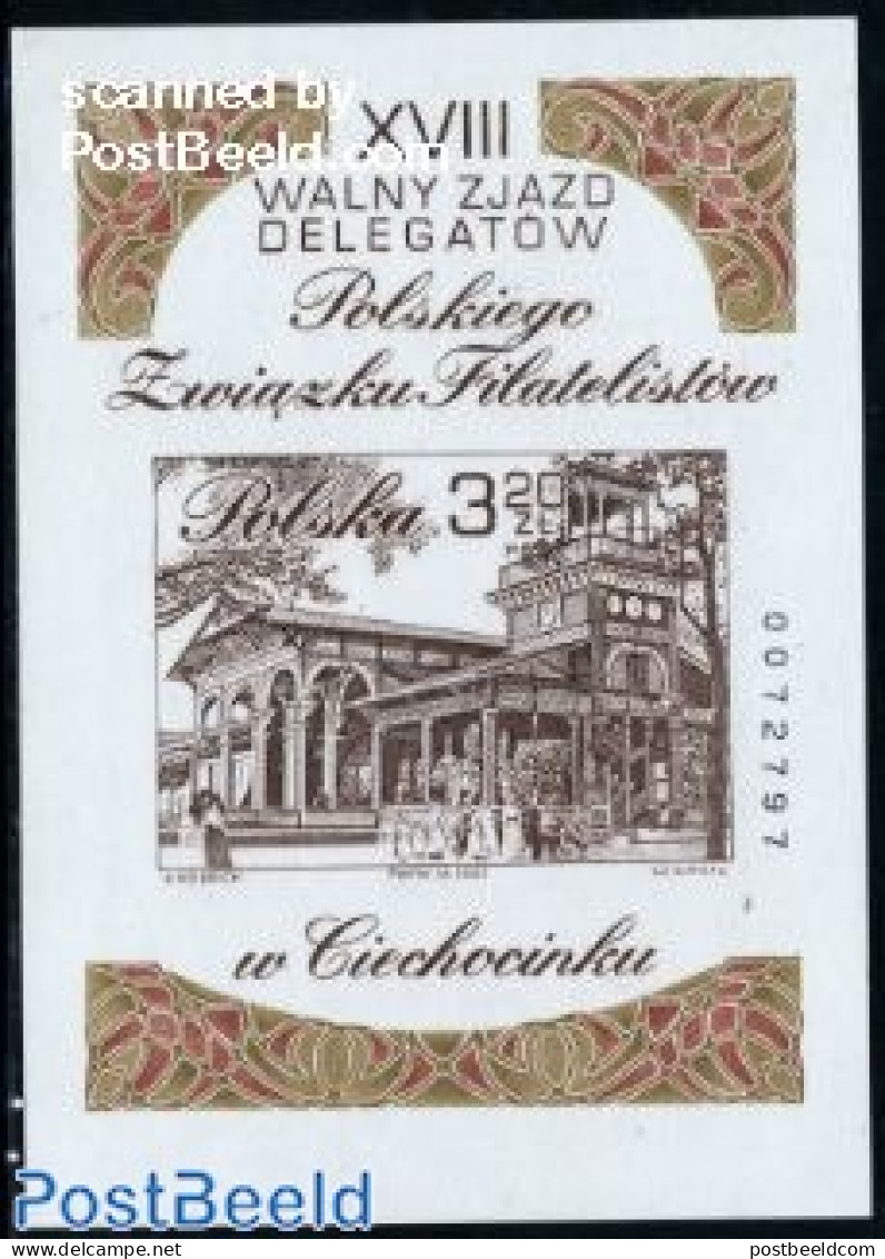 Poland 2002 Philatelic Ass. S/s Imperforated, Mint NH, Art - Architecture - Ungebraucht