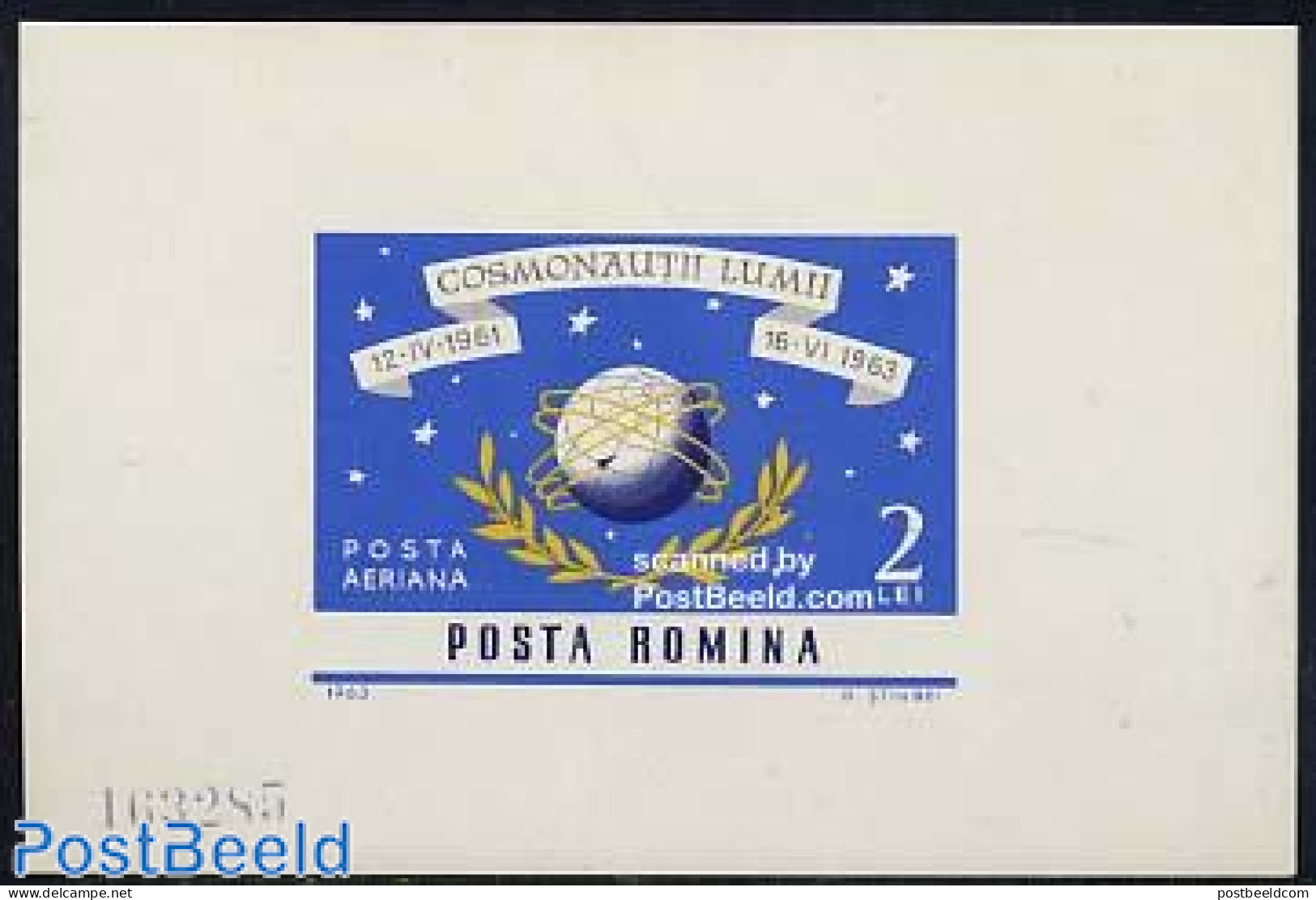 Romania 1964 Space S/s, Mint NH, Transport - Space Exploration - Unused Stamps
