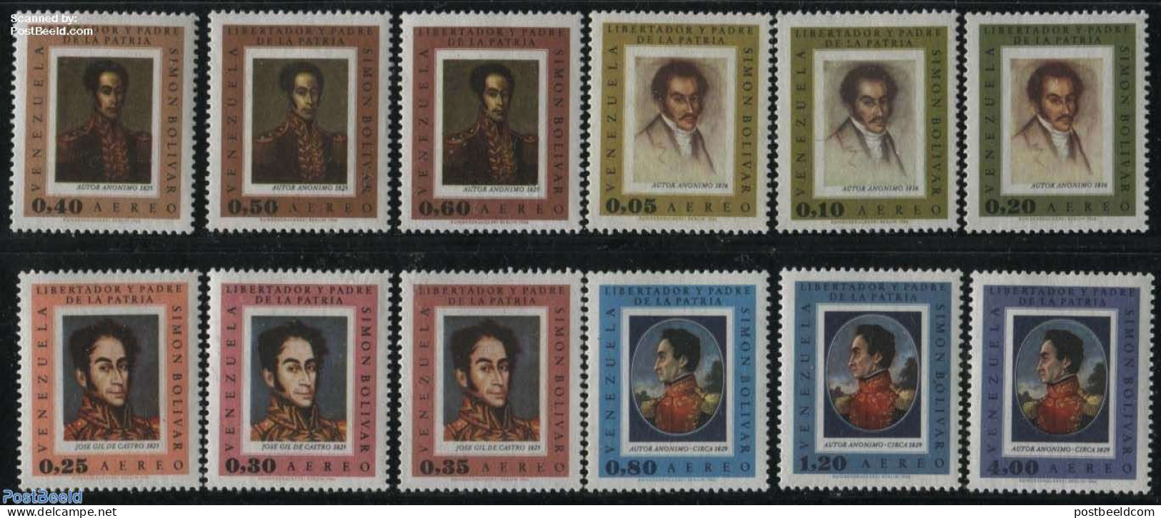 Venezuela 1966 Simon Bolivar 12v (printed In  Berlin), Mint NH - Venezuela