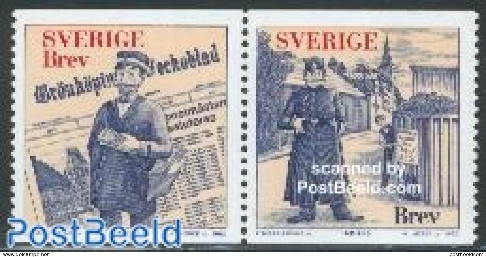 Sweden 2002 Gronkopings Veckoblad 2v [:] (sequence May Vary), Mint NH, History - Various - Newspapers & Journalism - P.. - Nuevos