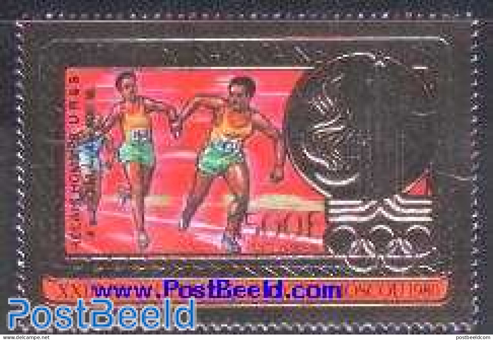 Central Africa 1981 Olympic Winners 1v, Gold, Mint NH, Sport - Athletics - Olympic Games - Athlétisme