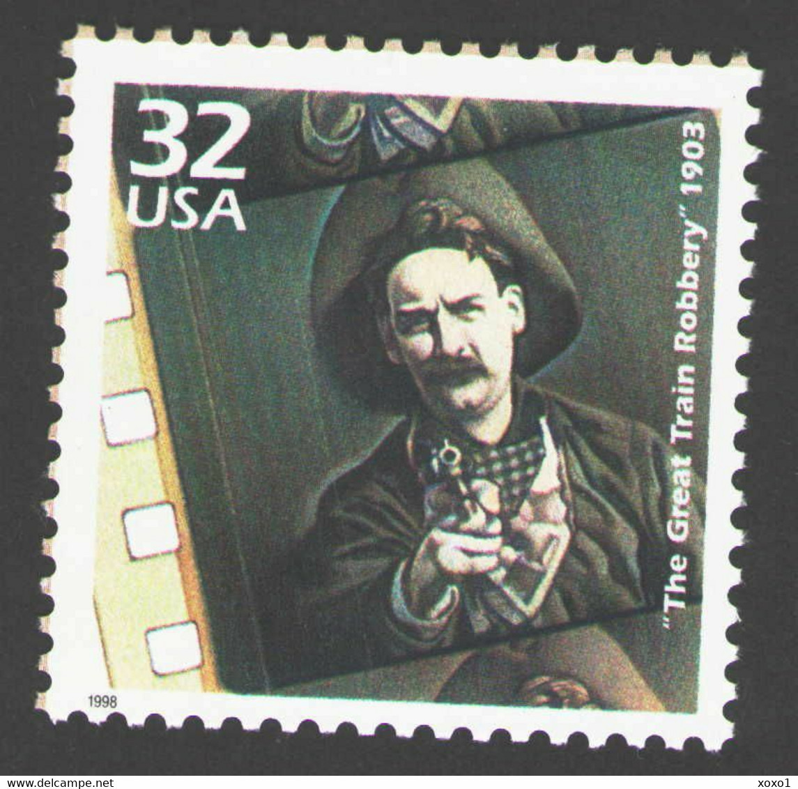 USA 1998 MiNr. 2909 Celebrate The Century 1900s  Art  Cinema Film "The Great Train Robbery"  1v MNH ** 0,80 € - Kino