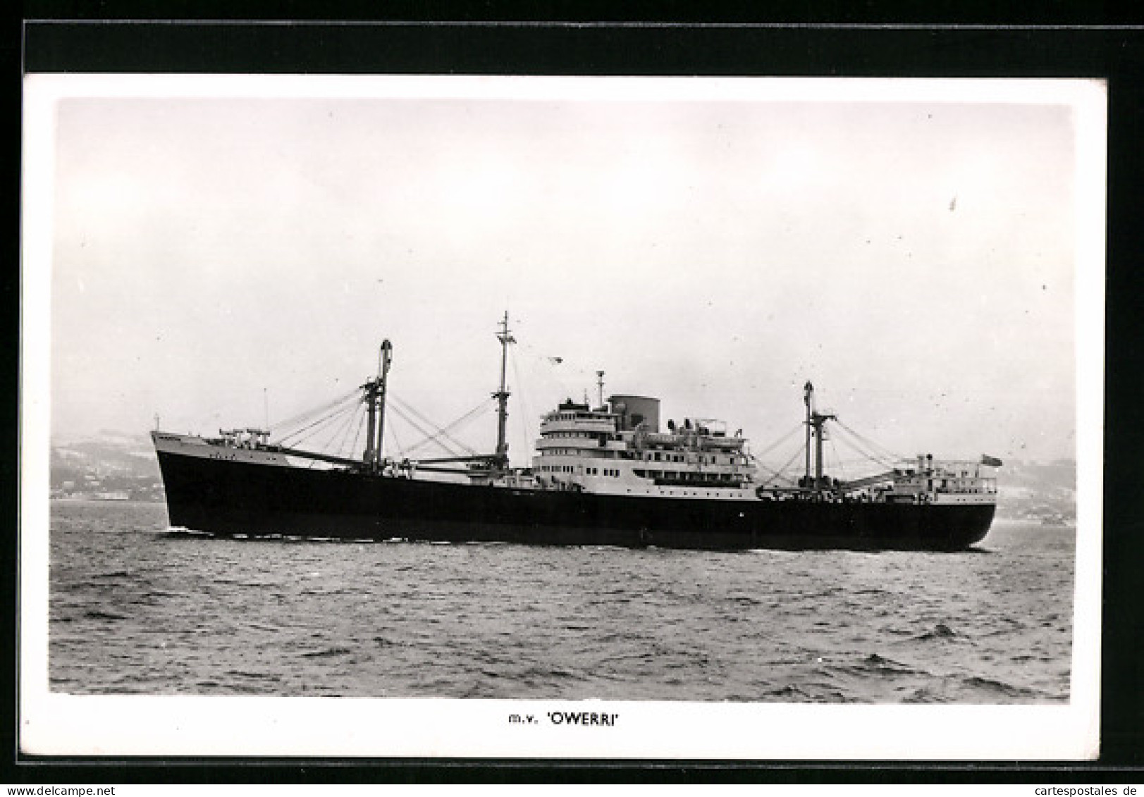 AK Handelsschiff MV Owerri Vor Der Küste  - Handel