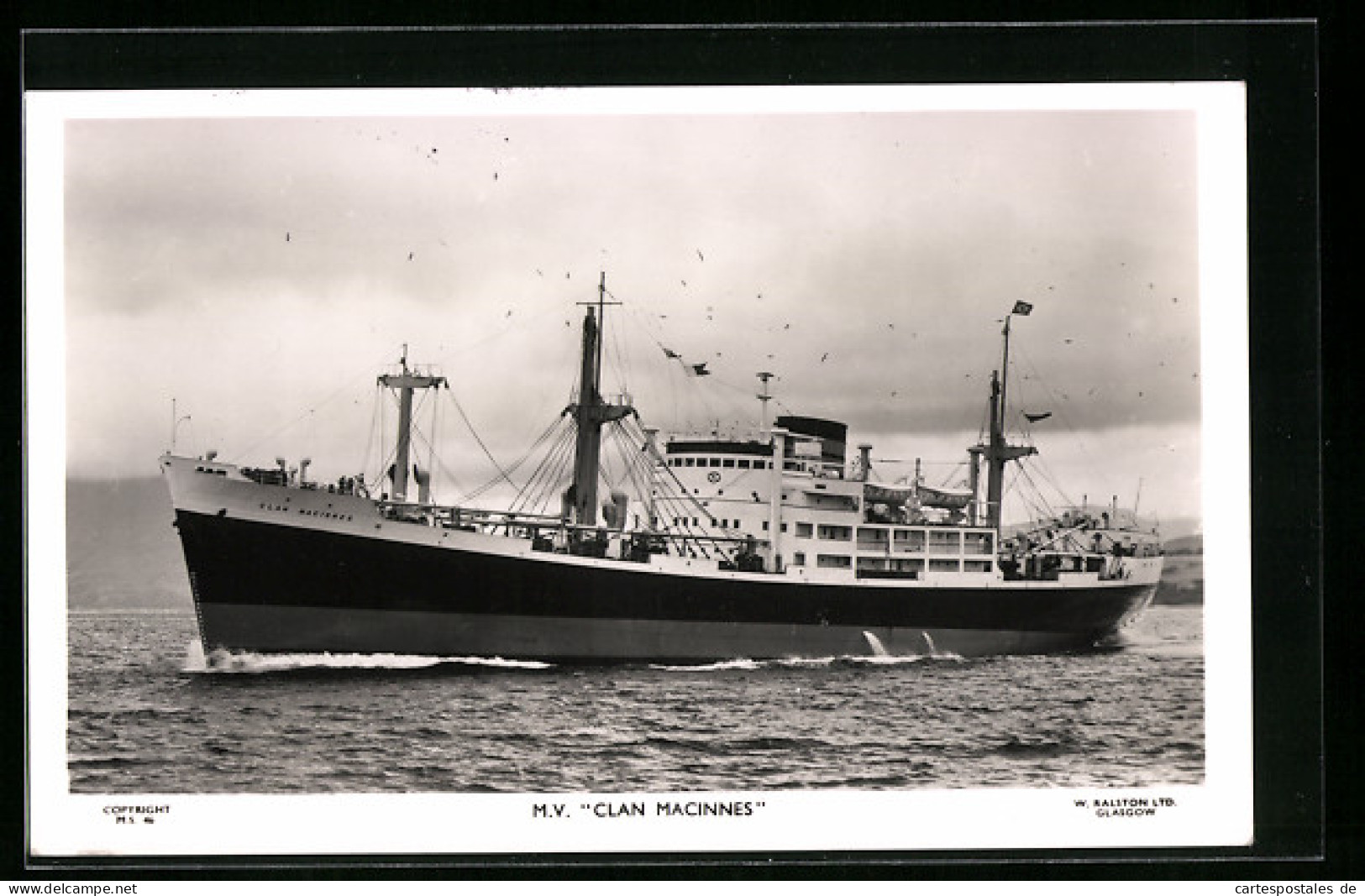 AK Handelsschiff MV Clan Macinnes  - Cargos
