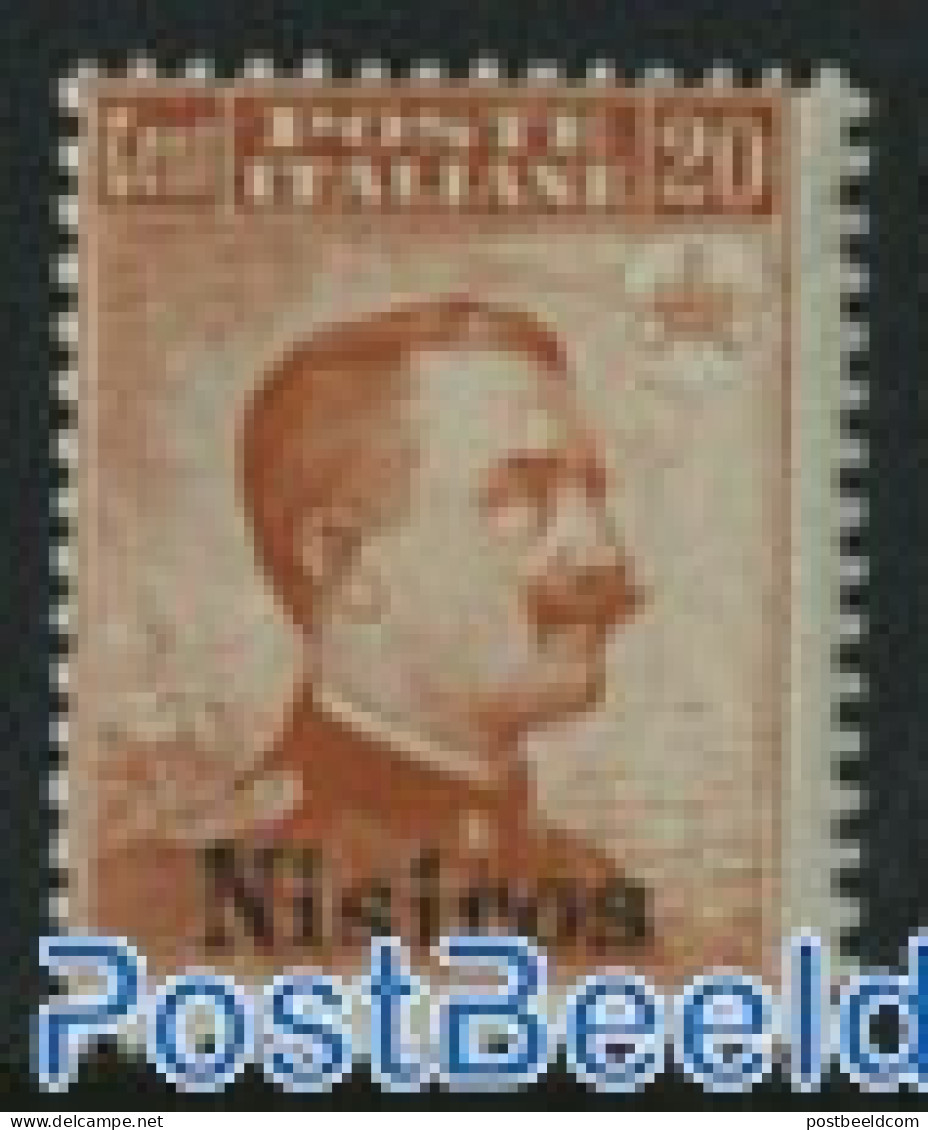 Aegean Islands 1912 Nisiros, Definitive, No WM 1v, Mint NH - Ägäis