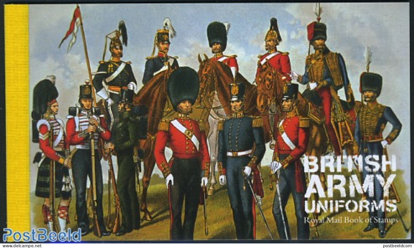 Great Britain 2007 Army Uniforms Prestige Booklet, Mint NH, History - Various - Militarism - Stamp Booklets - Uniforms - Neufs