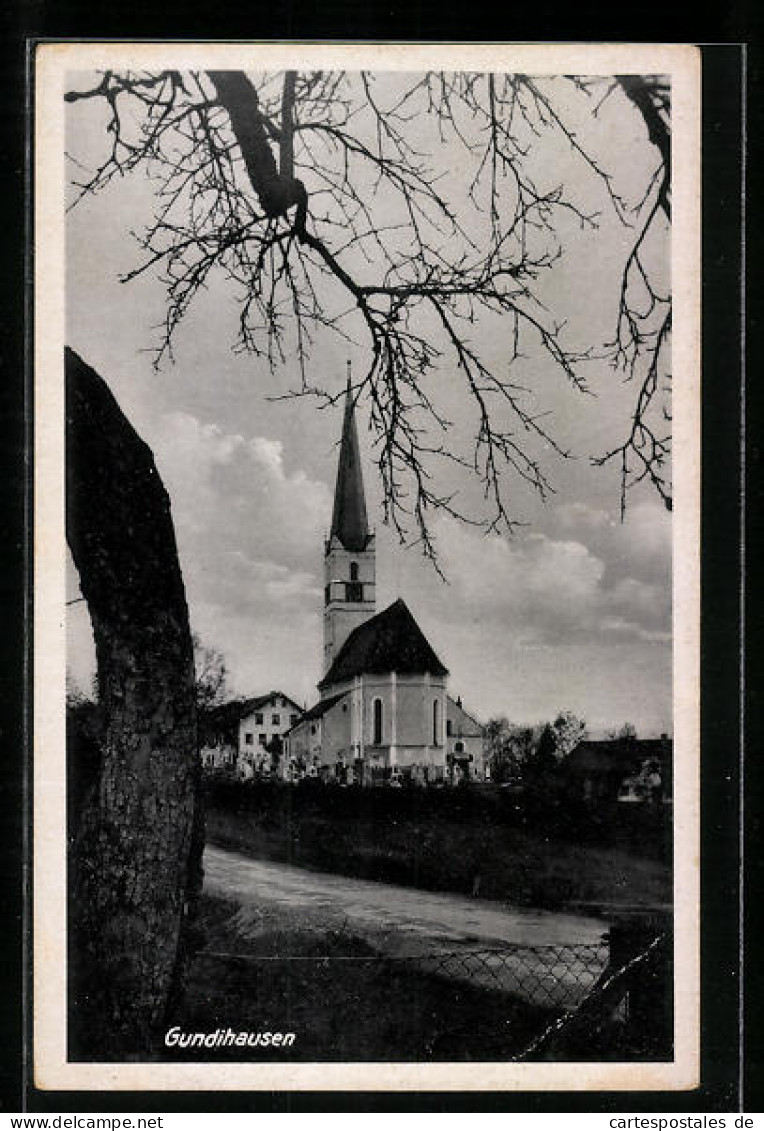 AK Gundihausen, Blick Zur Kirche  - Otros & Sin Clasificación