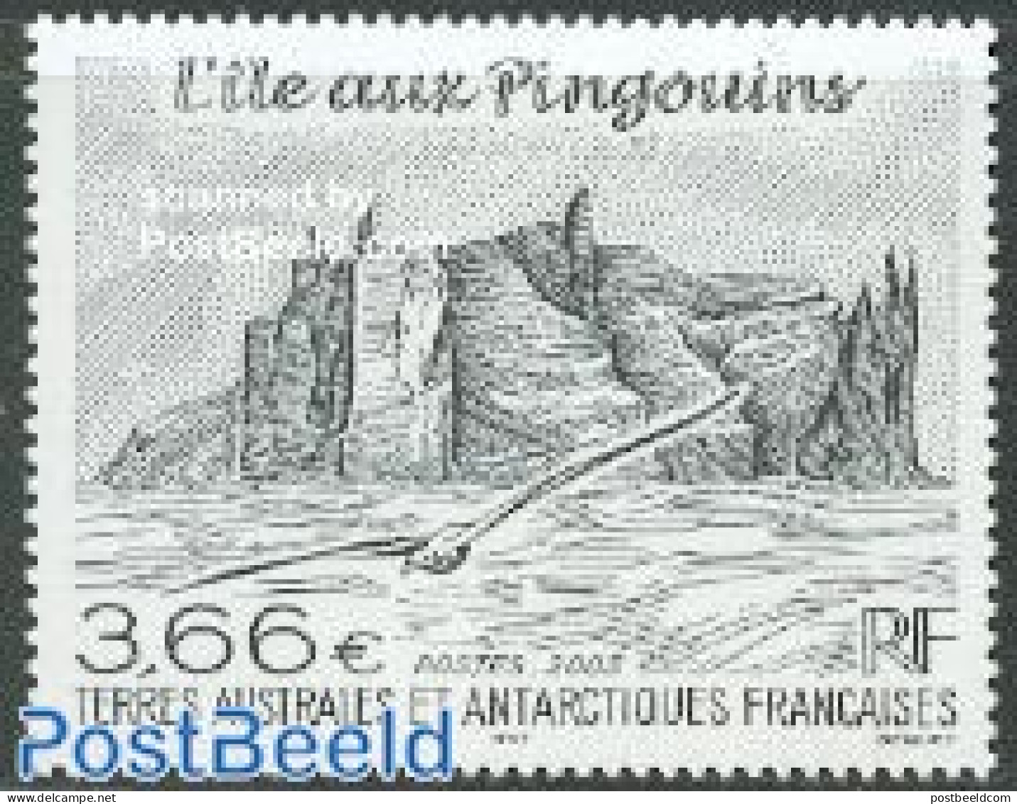 French Antarctic Territory 2003 Ile Aux Pingouins 1v, Mint NH, Nature - Birds - Neufs