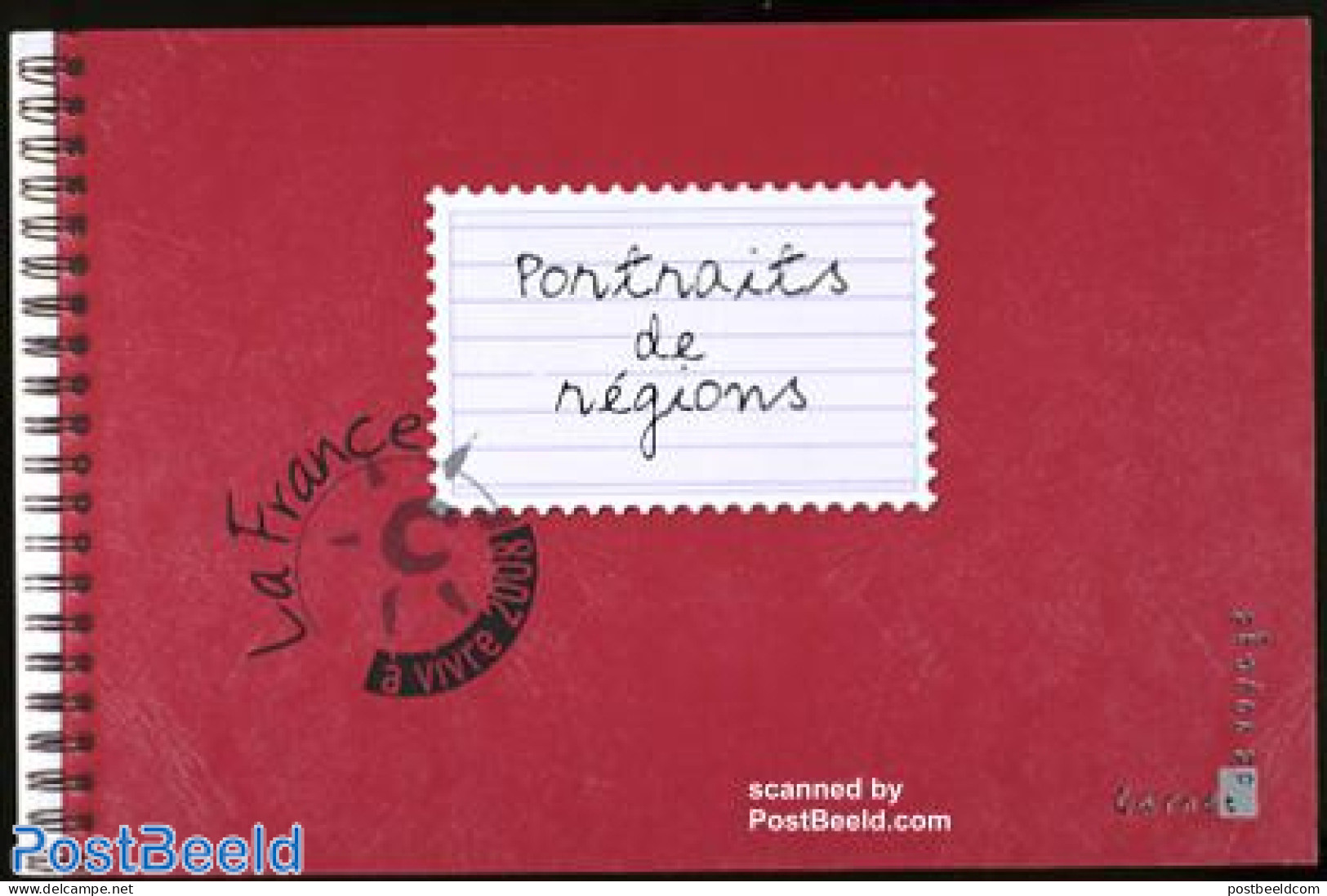 France 2008 Regions Prestige Booklet, Mint NH, Health - Nature - Food & Drink - Cats - Stamp Booklets - Art - Fashion .. - Nuevos