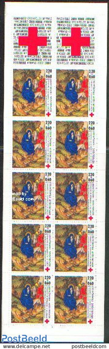 France 1987 Red Cross Booklet, Mint NH, Health - Religion - Red Cross - Religion - Stamp Booklets - Nuevos