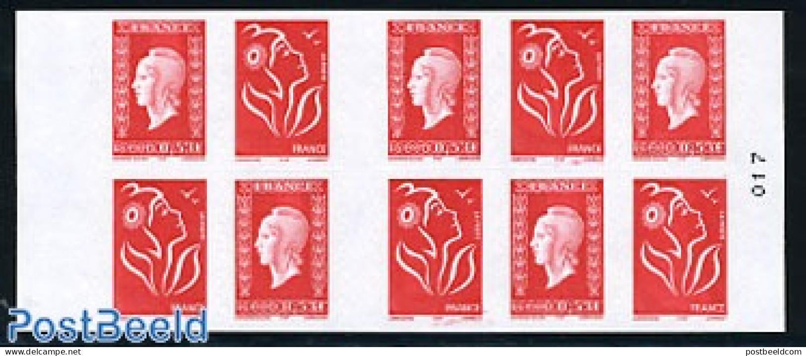 France 2005 Marianne S-a Booklet, Mint NH, Stamp Booklets - Ongebruikt
